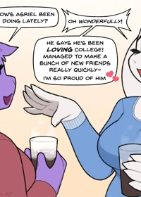Asriel in College
