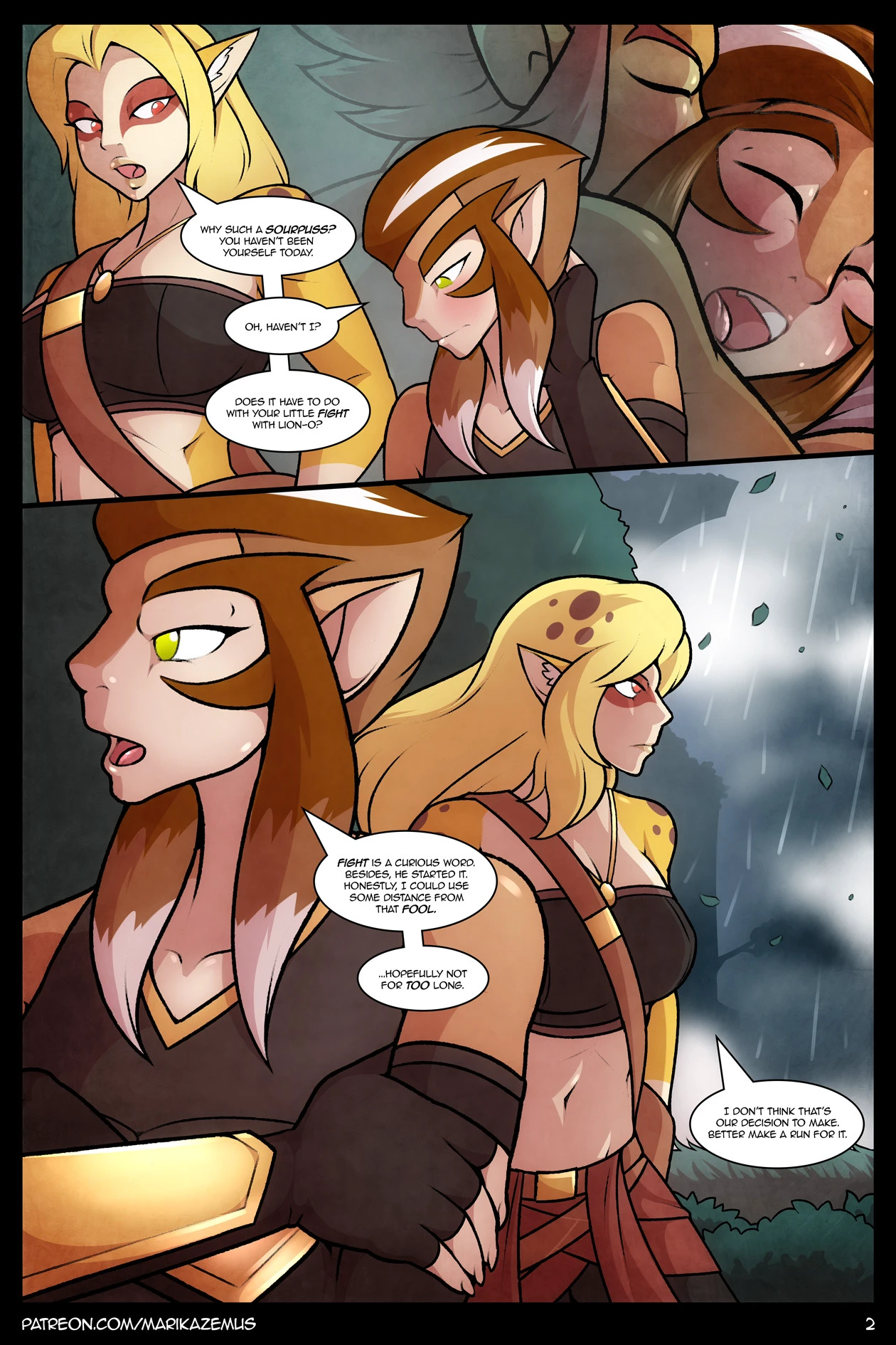 Thundercats: Heavy Rain — page 1