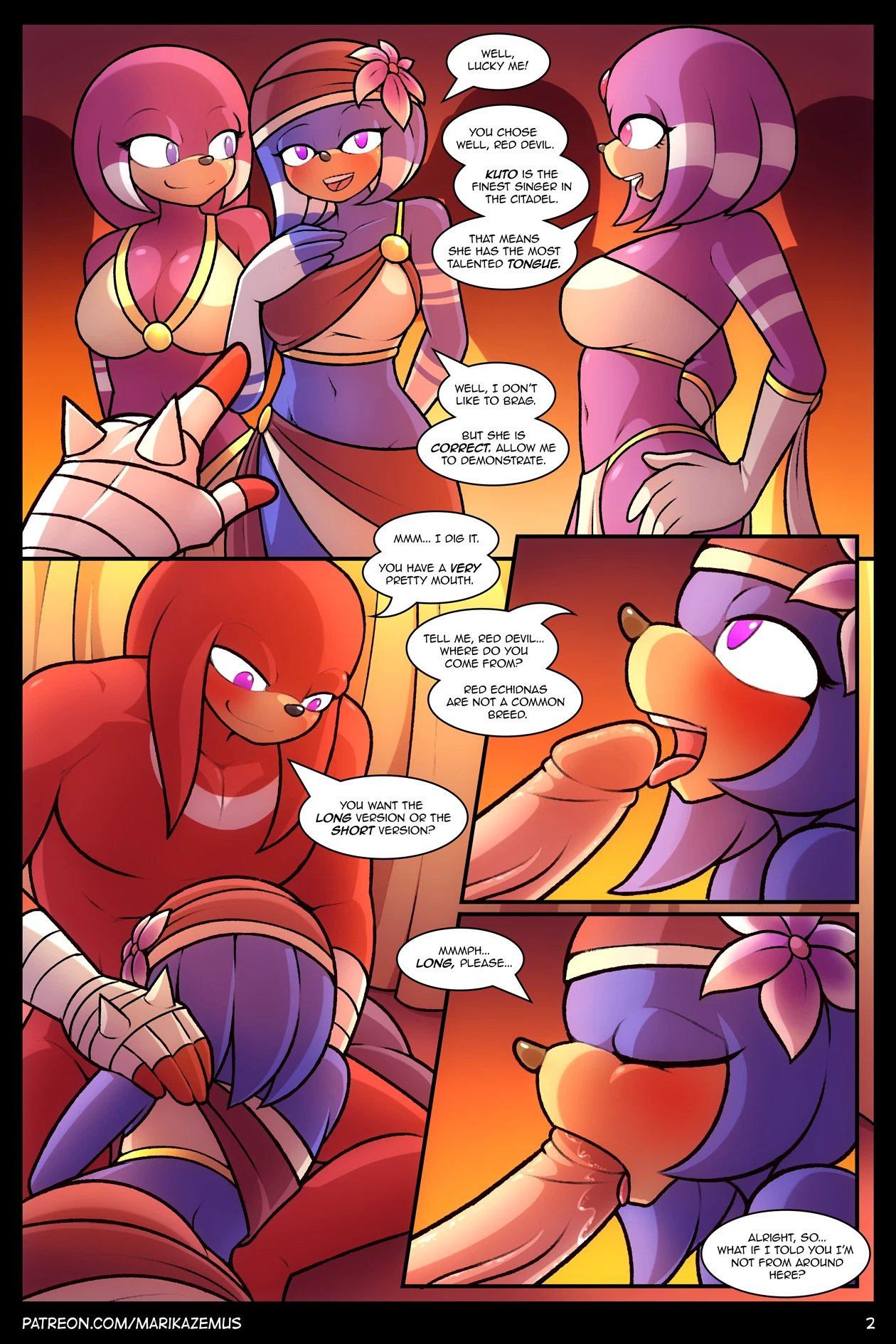 Sonic Boom: Echidna Nights — page 1
