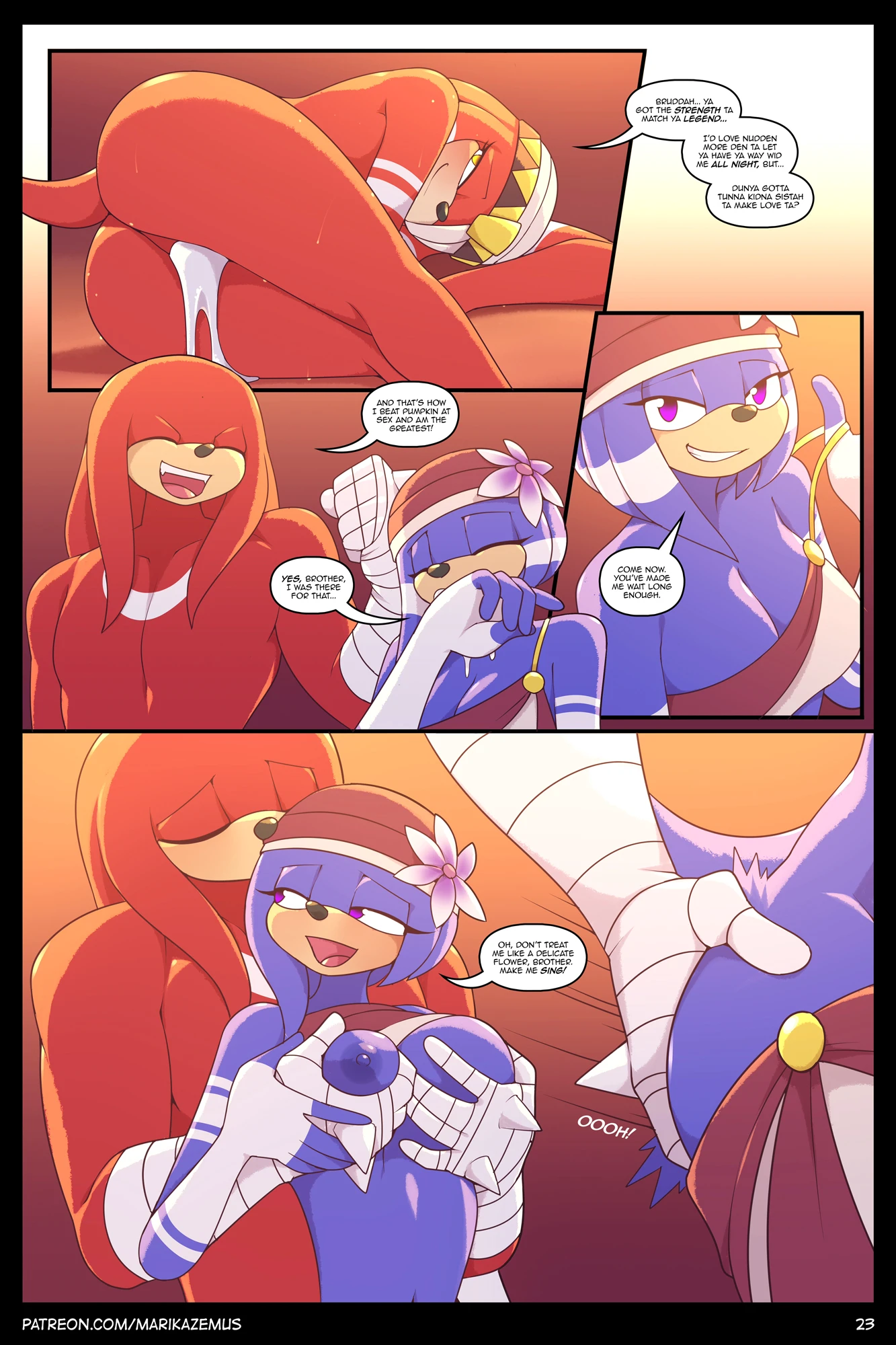Sonic Boom: Echidna Nights — page 24