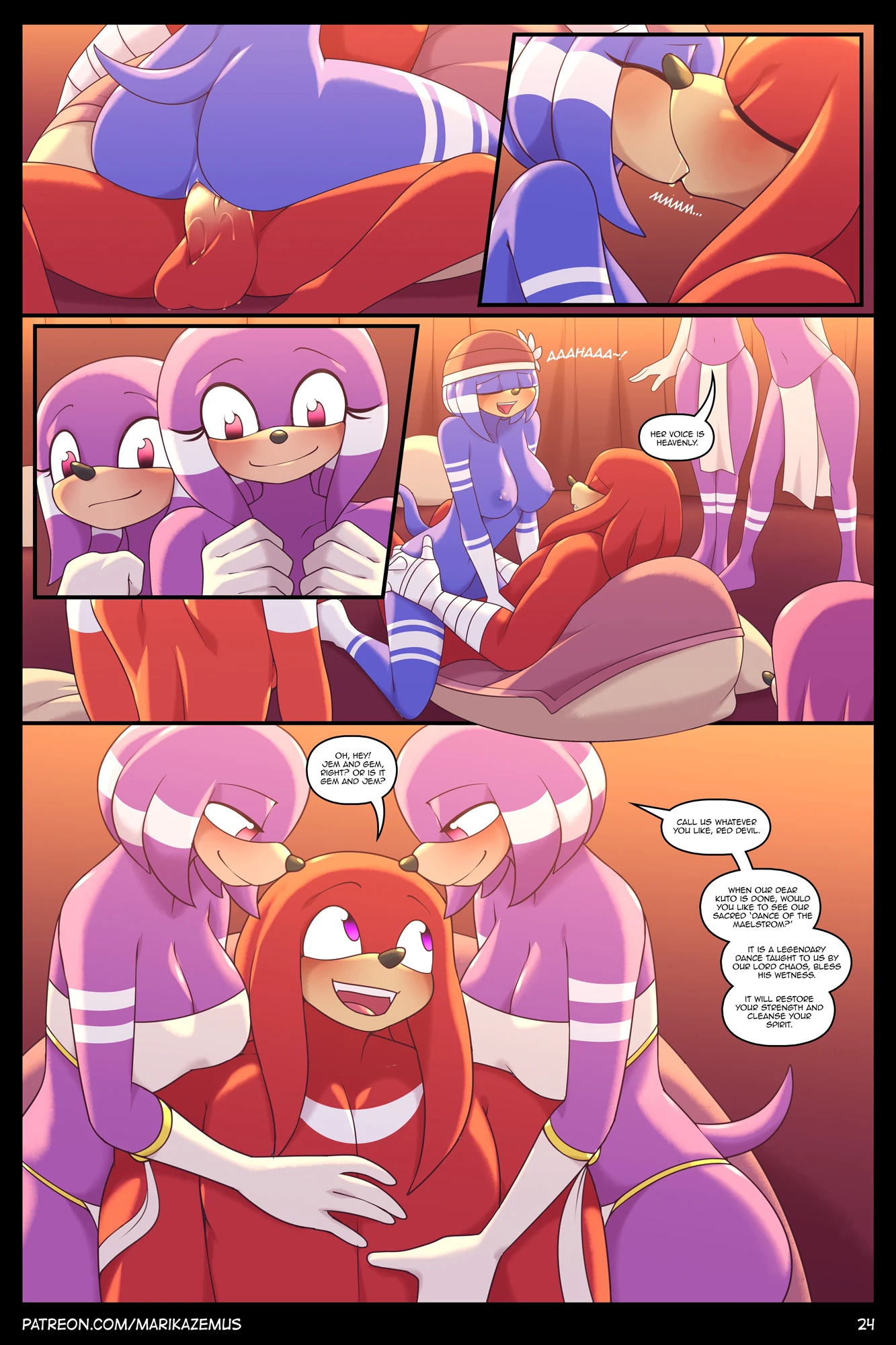 Sonic Boom: Echidna Nights — page 25