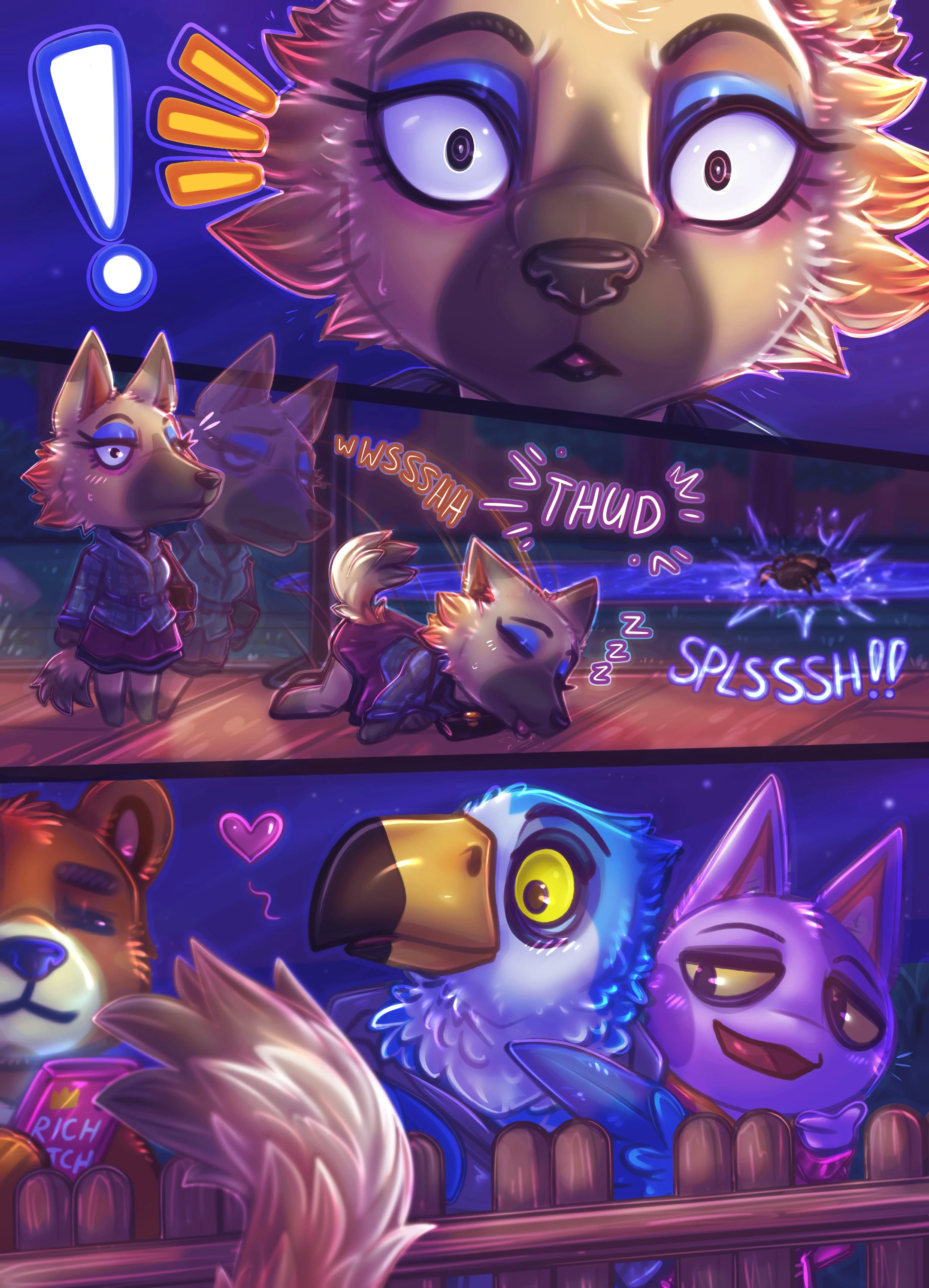 Wolf With No Net — page 1