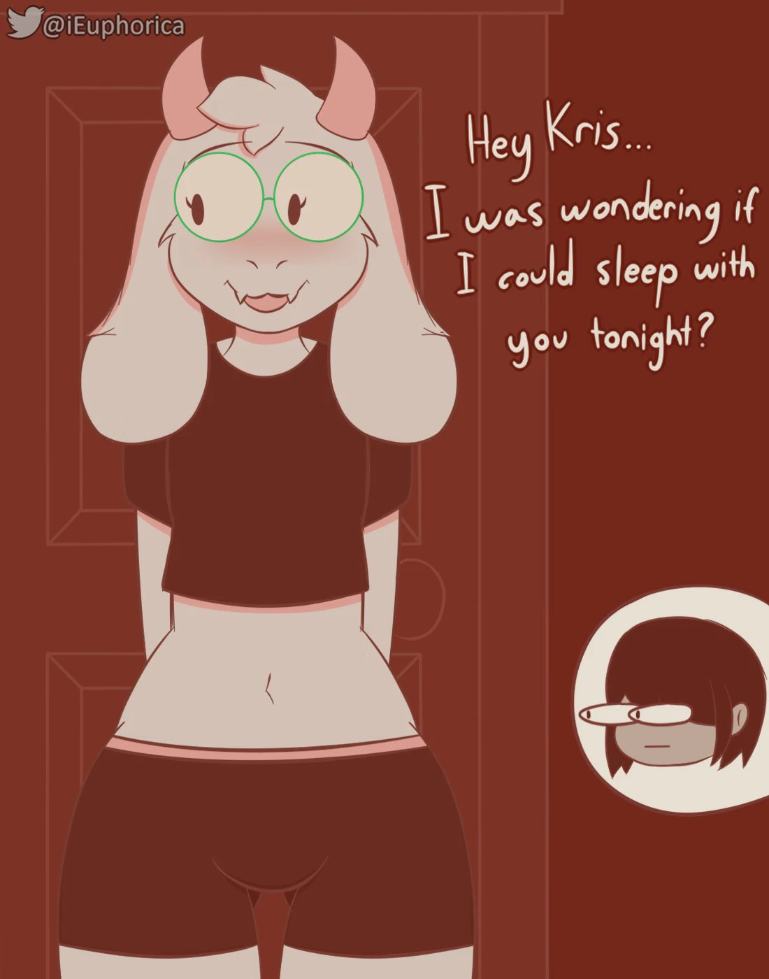 Ralsei and Kris Bonding Time cover