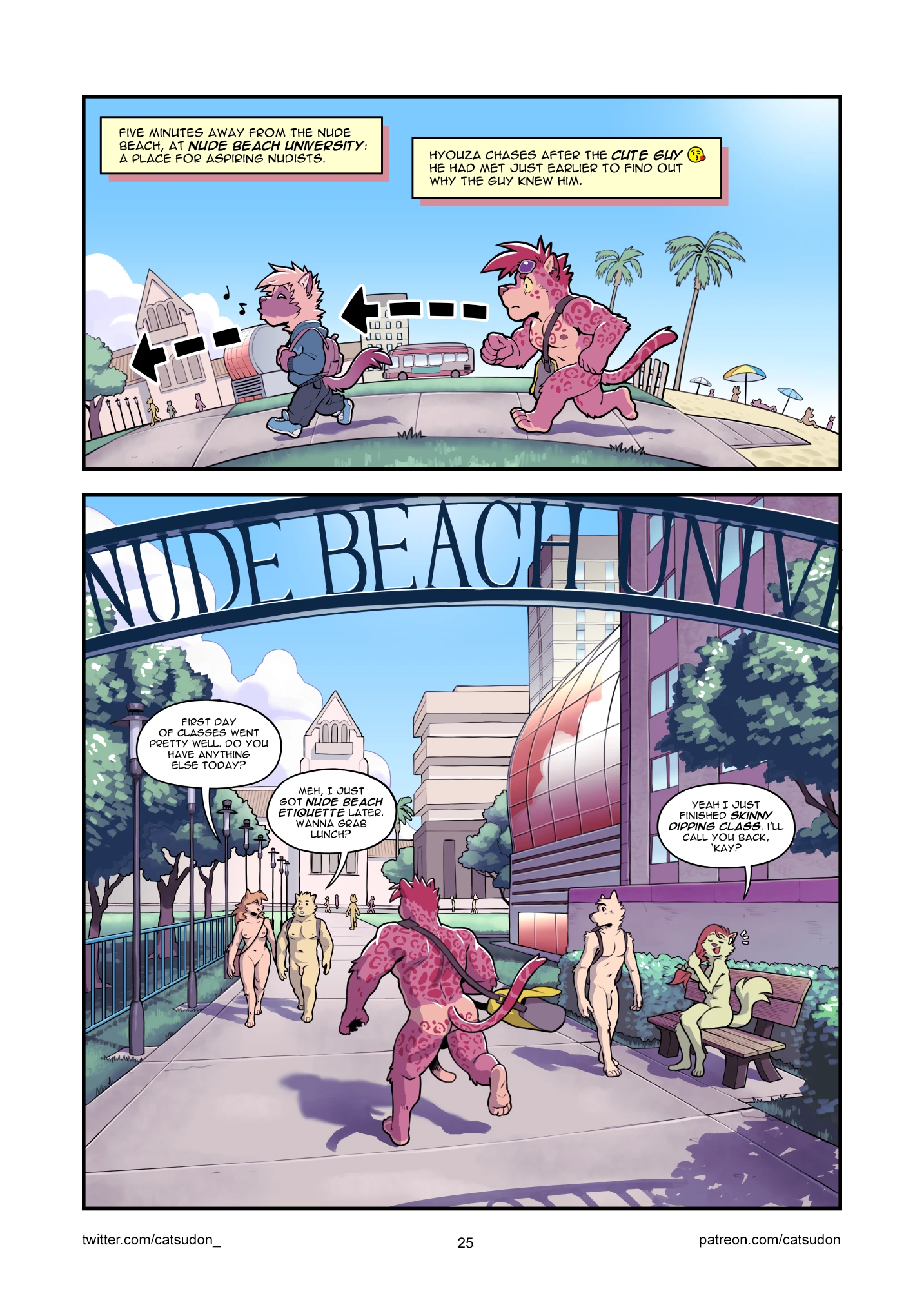 It's a Good Day to Go to the Nude Beach — page 24