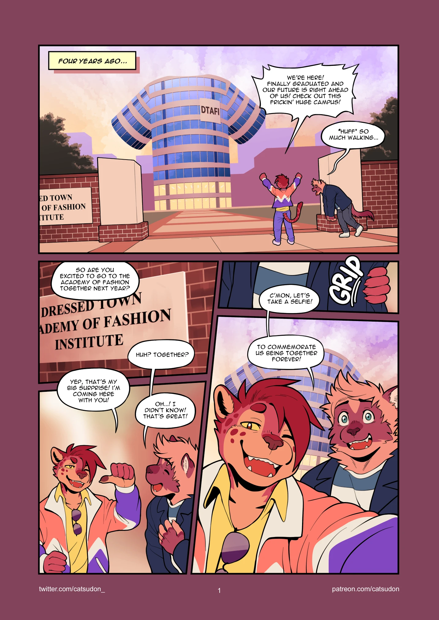 It's a Good Day to Attend University — page 1
