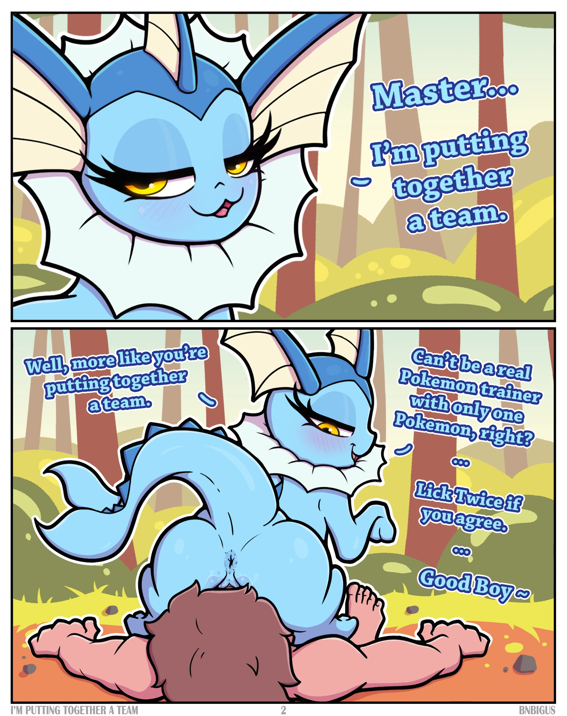 I'm Putting Together A Team — page 1