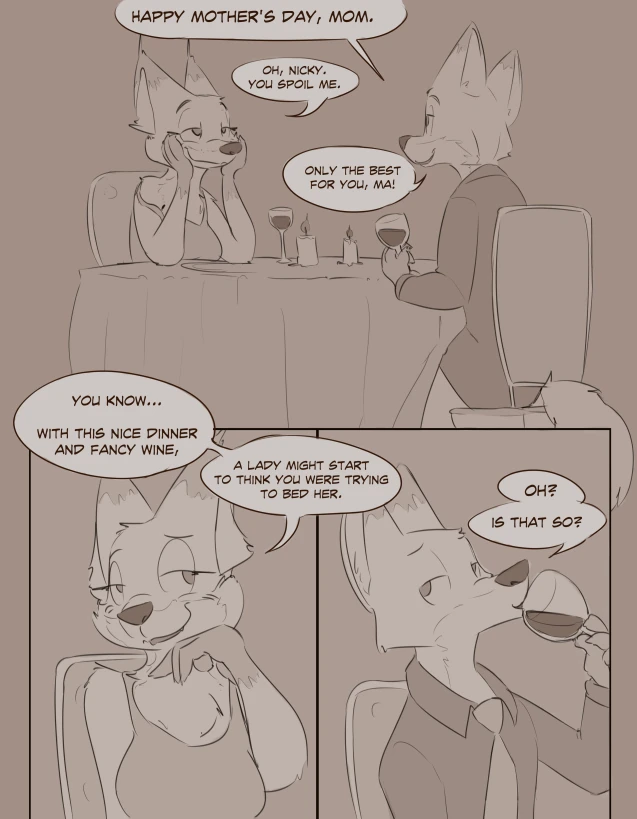 Mother's Day Comic cover