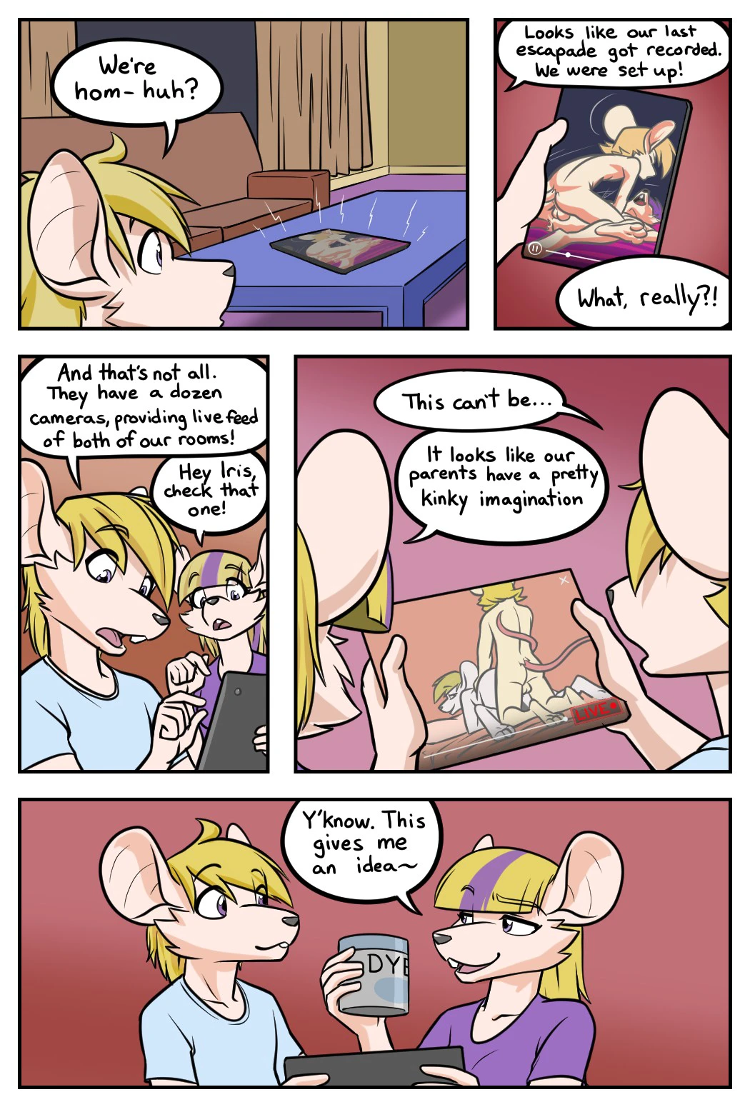 Incestception — page 1