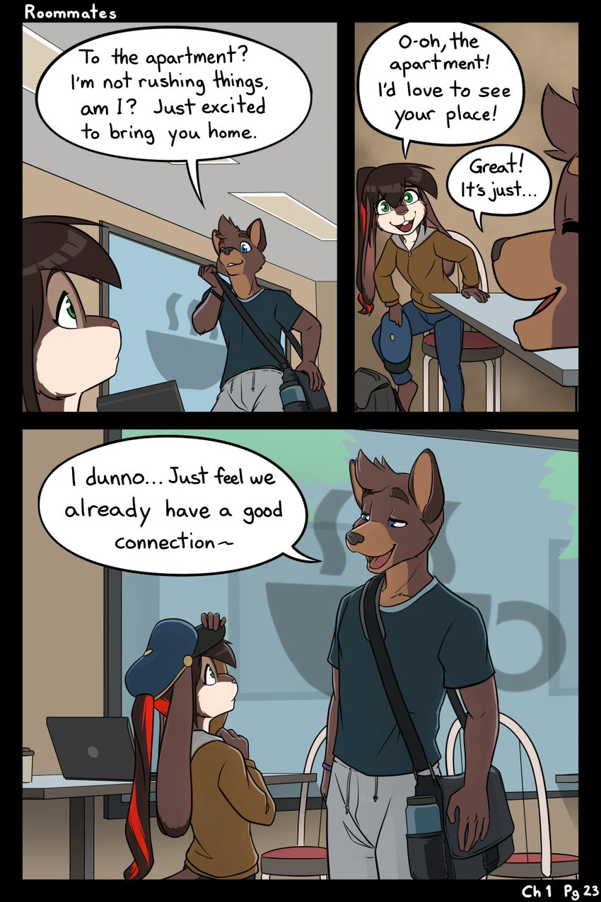 Roommates (Black-Kitten) — page 22