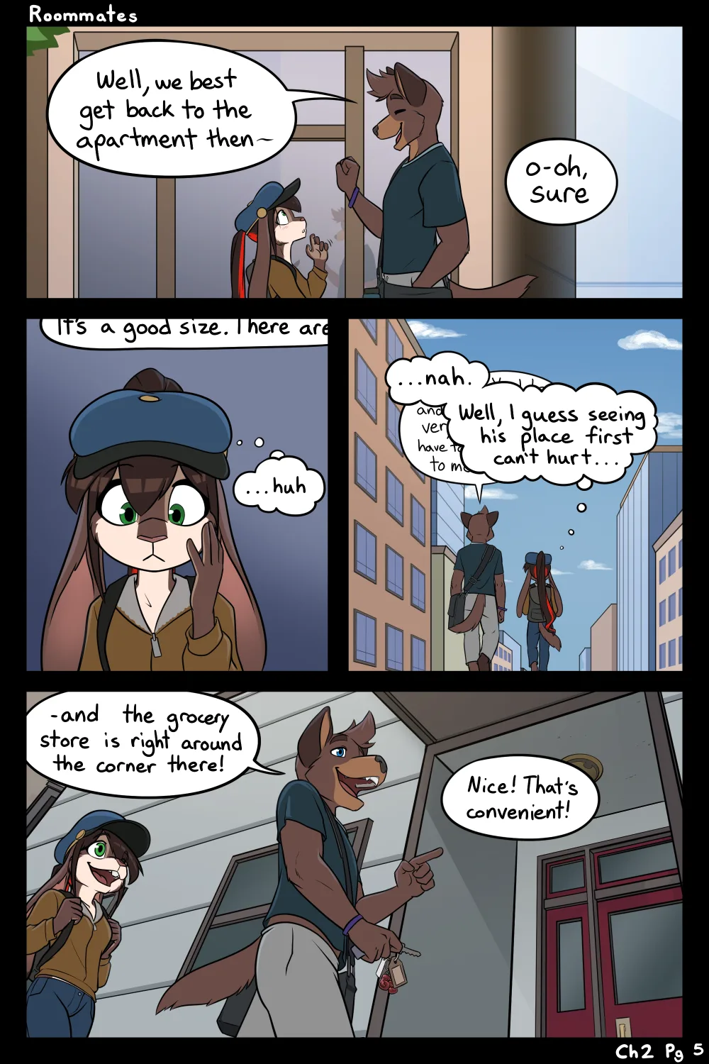 Roommates (Black-Kitten) — page 30