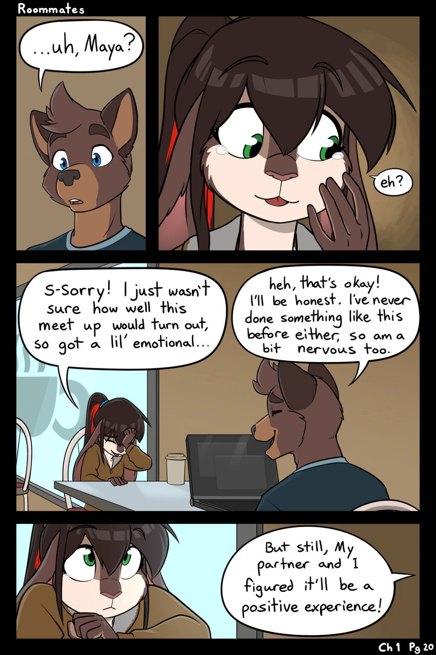 Roommates (Black-Kitten) — page 19