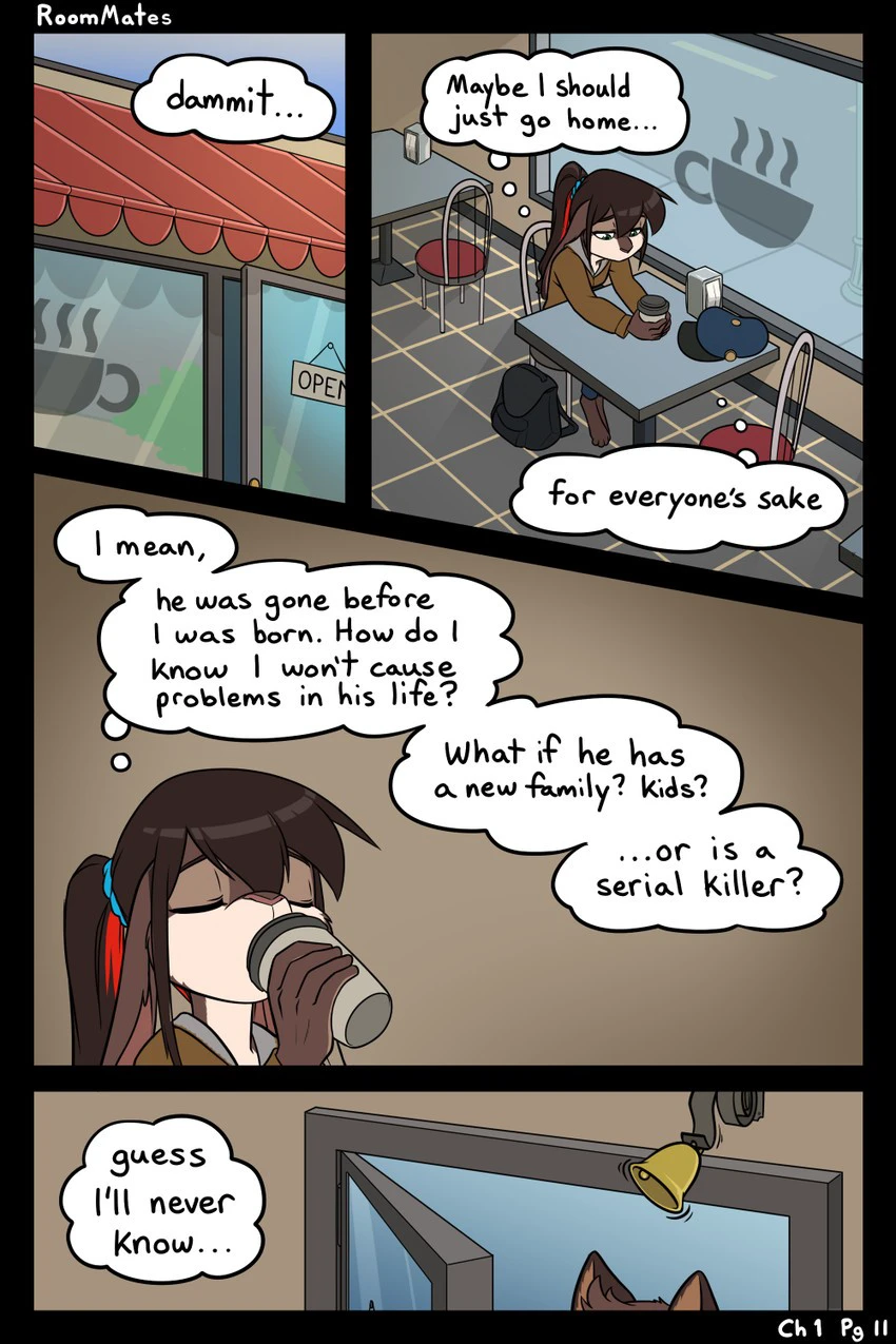 Roommates (Black-Kitten) — page 10