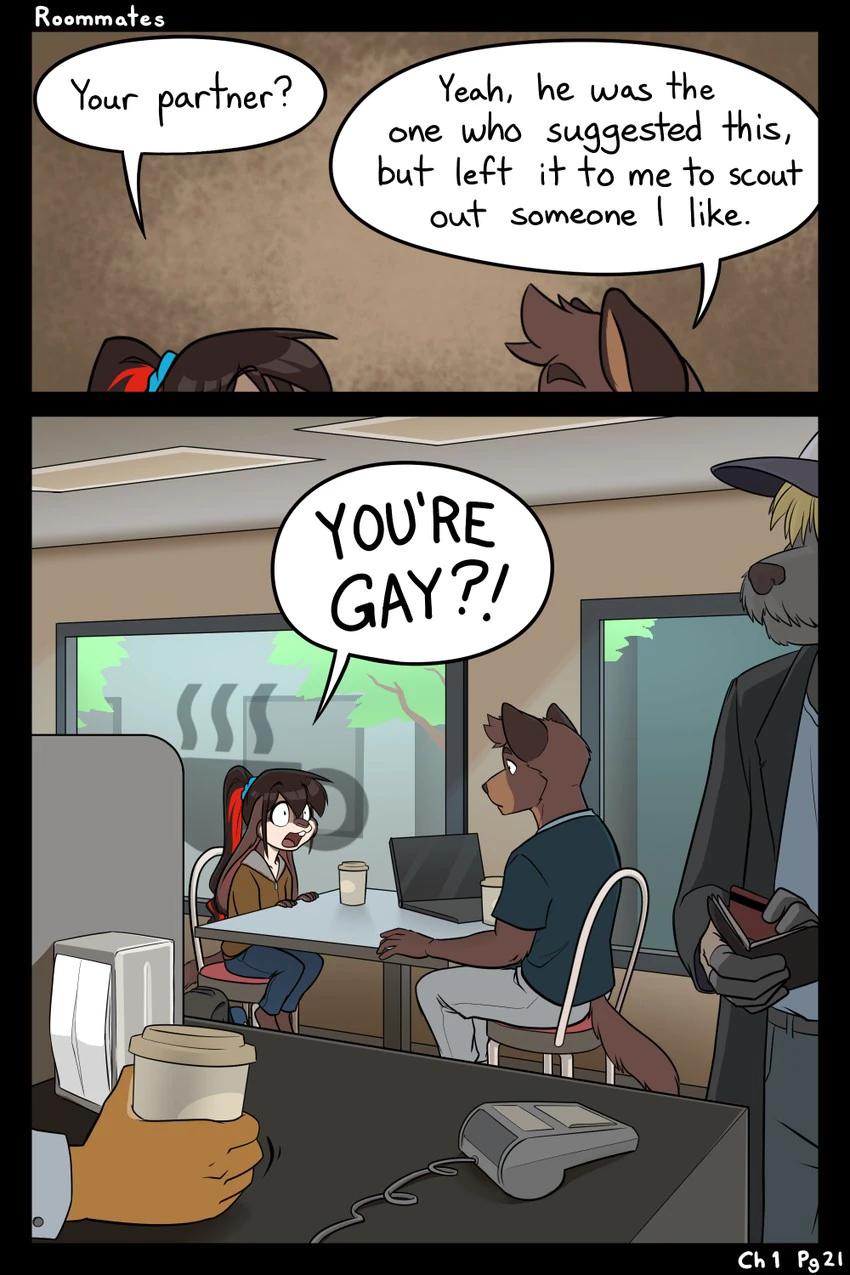 Roommates (Black-Kitten) — page 20