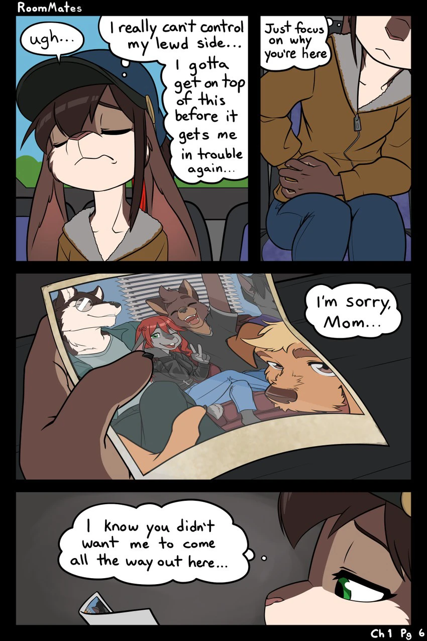 Roommates (Black-Kitten) — page 5