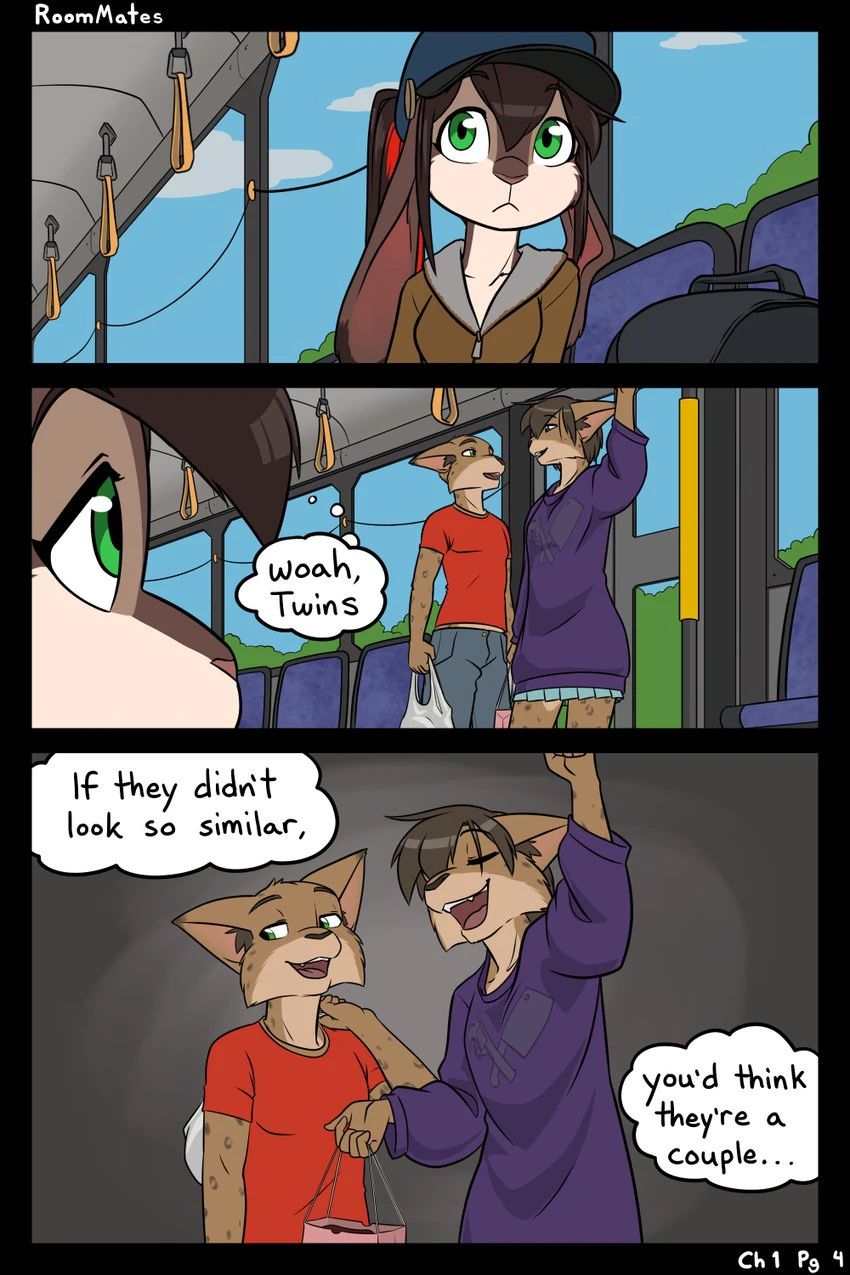 Roommates (Black-Kitten) — page 3