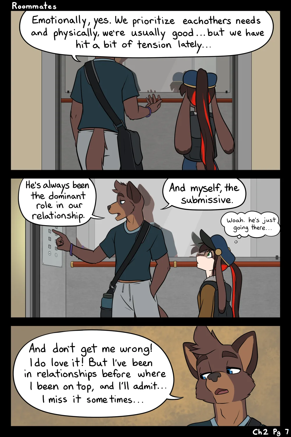 Roommates (Black-Kitten) — page 32