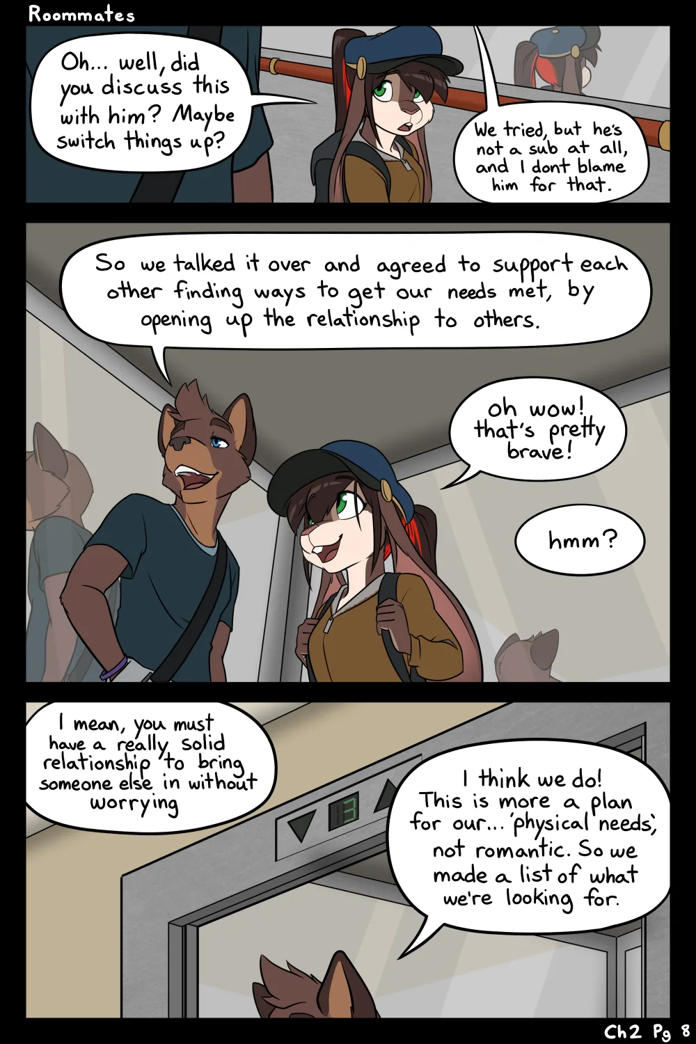 Roommates (Black-Kitten) — page 33
