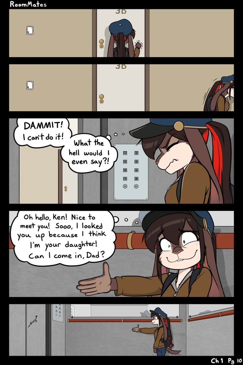 Roommates (Black-Kitten) — page 9