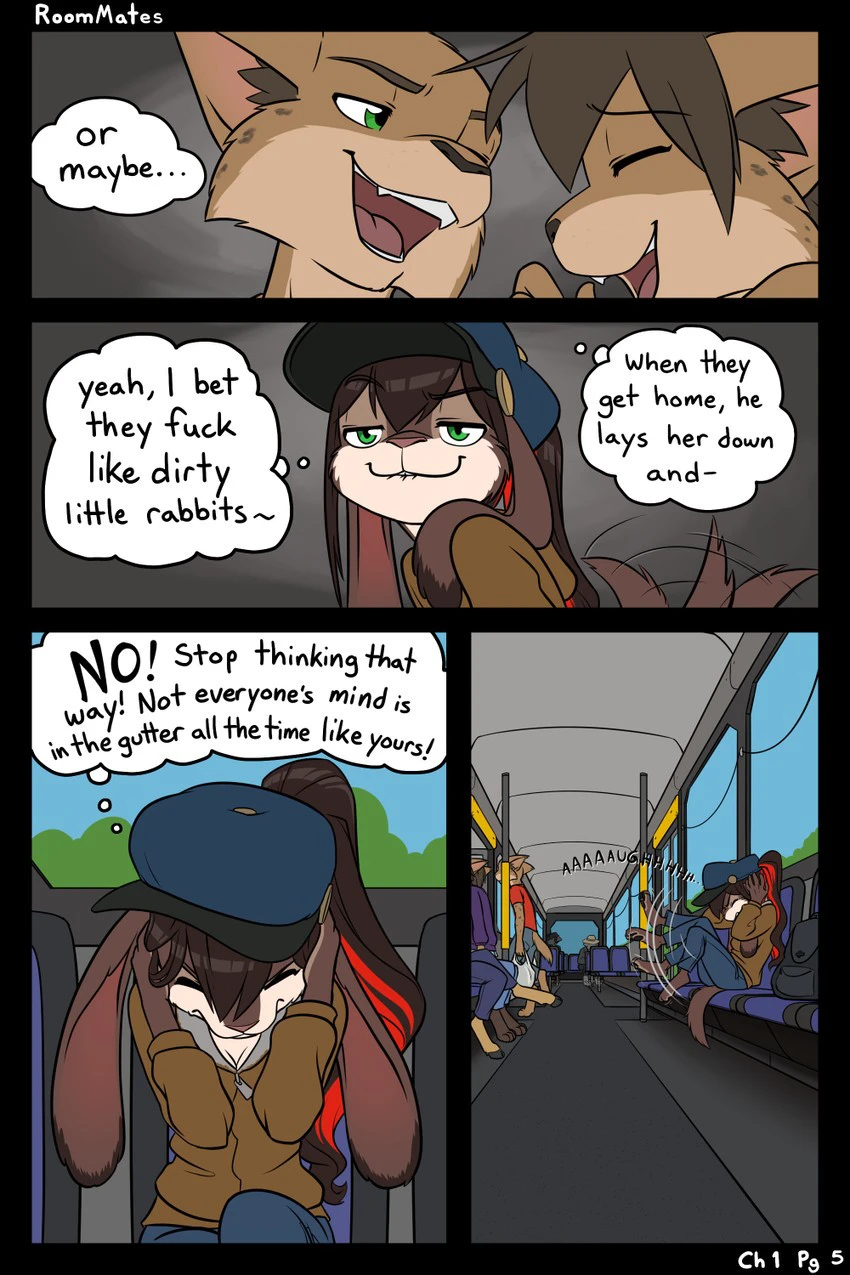 Roommates (Black-Kitten) — page 4