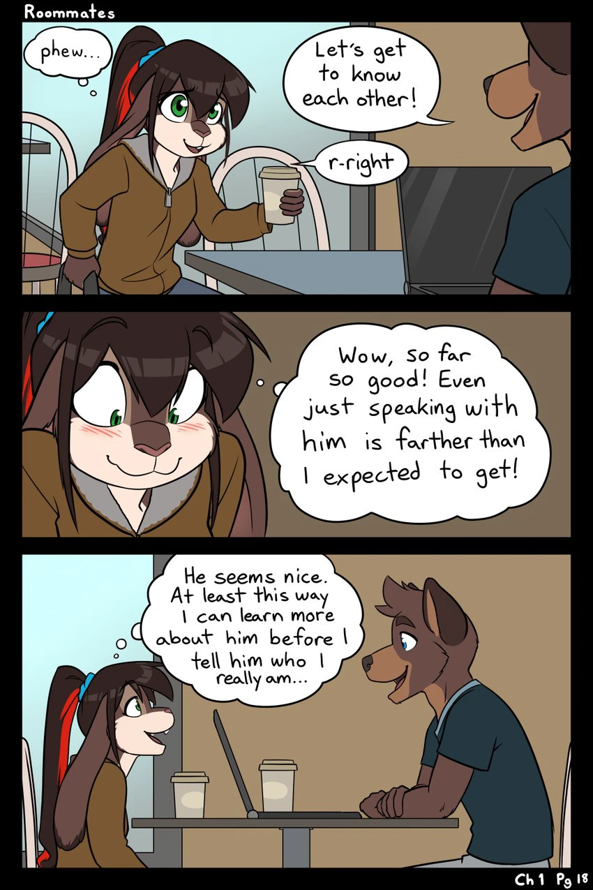 Roommates (Black-Kitten) — page 17