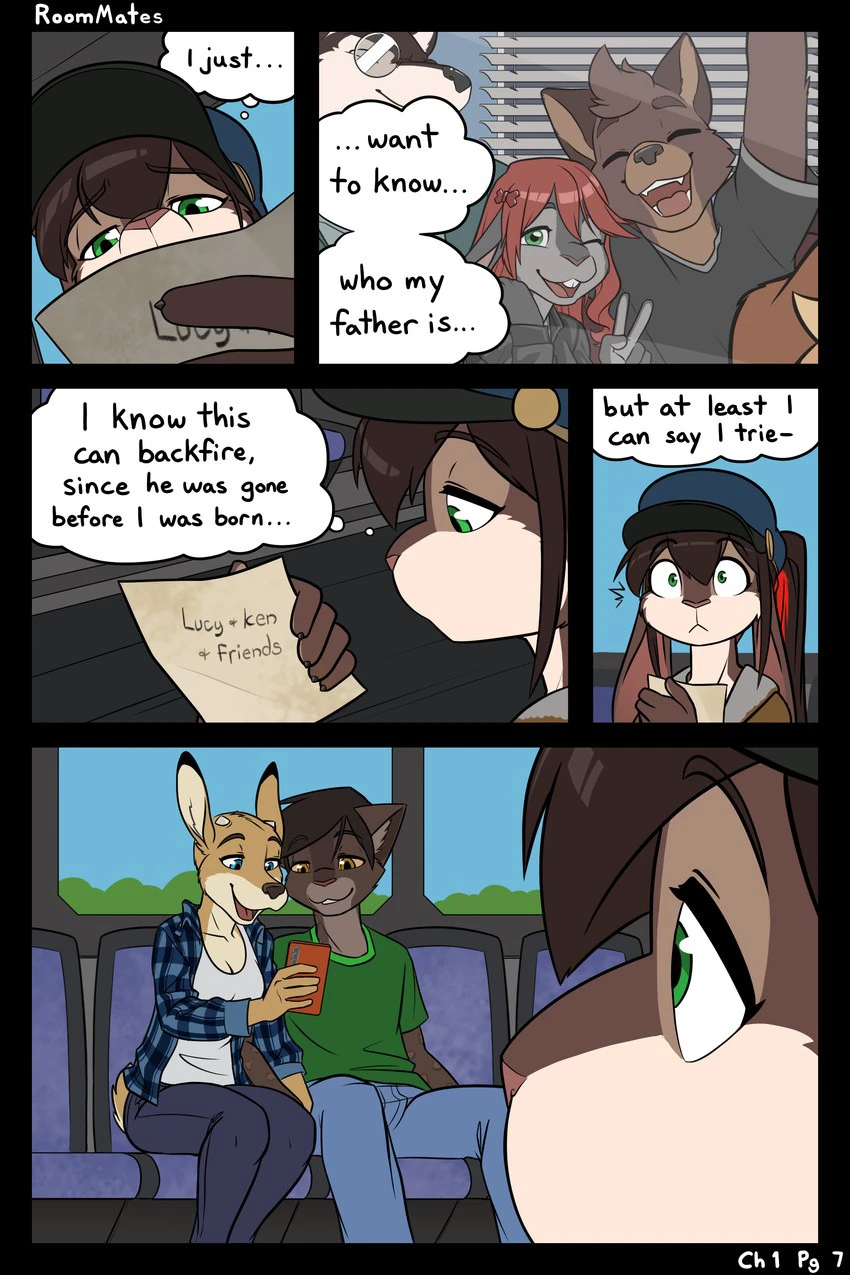 Roommates (Black-Kitten) — page 6
