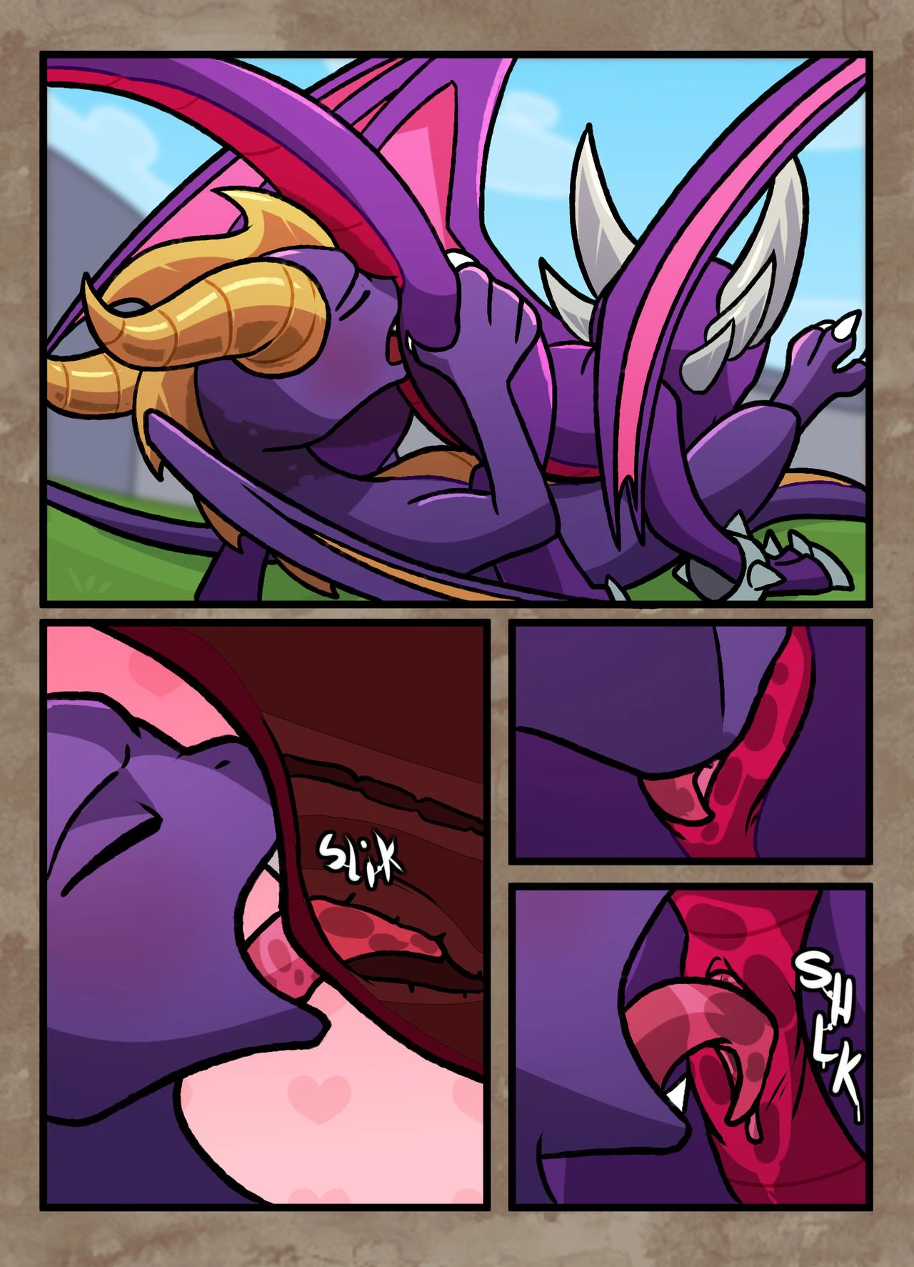 A Friend in Need (Blitzdrachin) — page 11