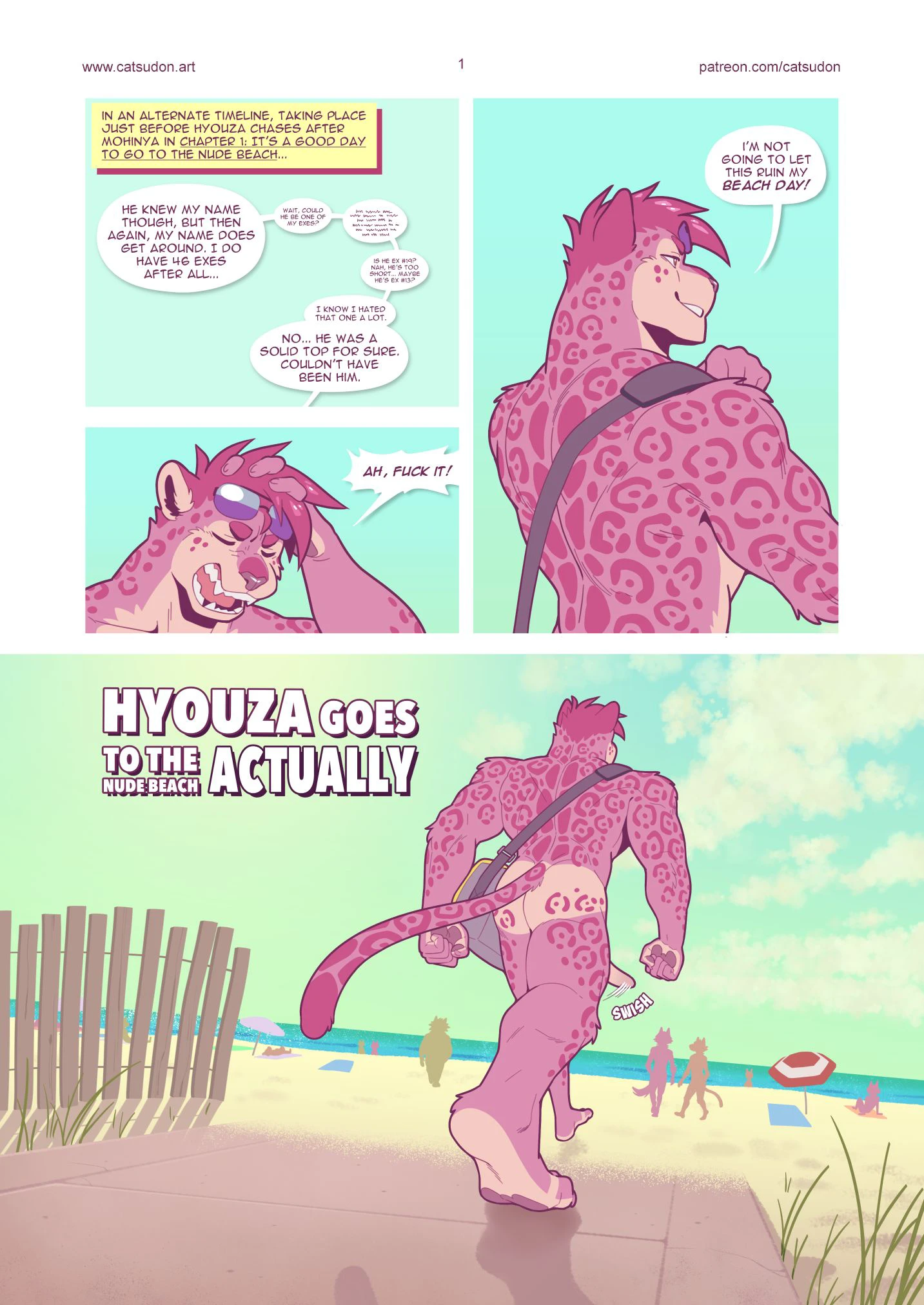 Hyouza Goes to the Nude Beach Actually cover