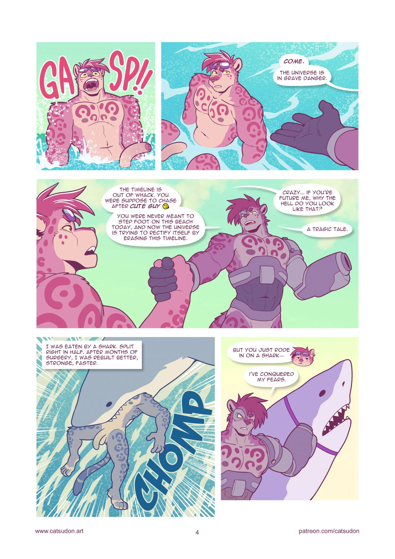 Hyouza Goes to the Nude Beach Actually — page 3