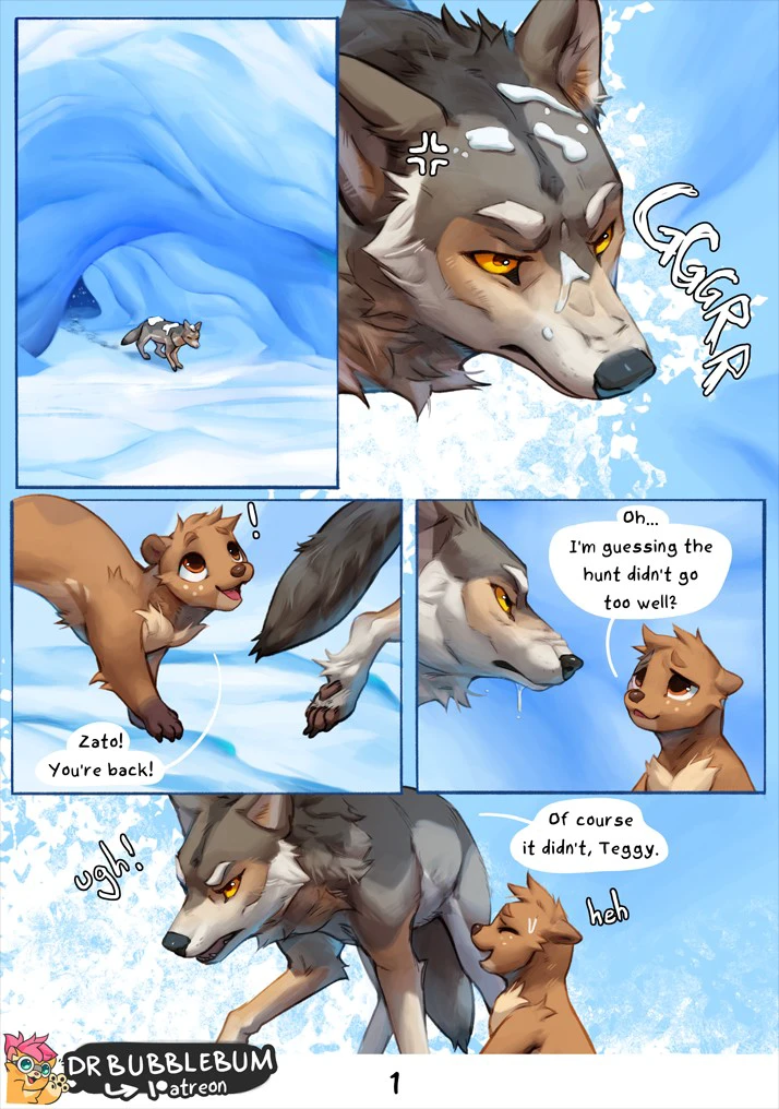 Taking a Dip! — page 1