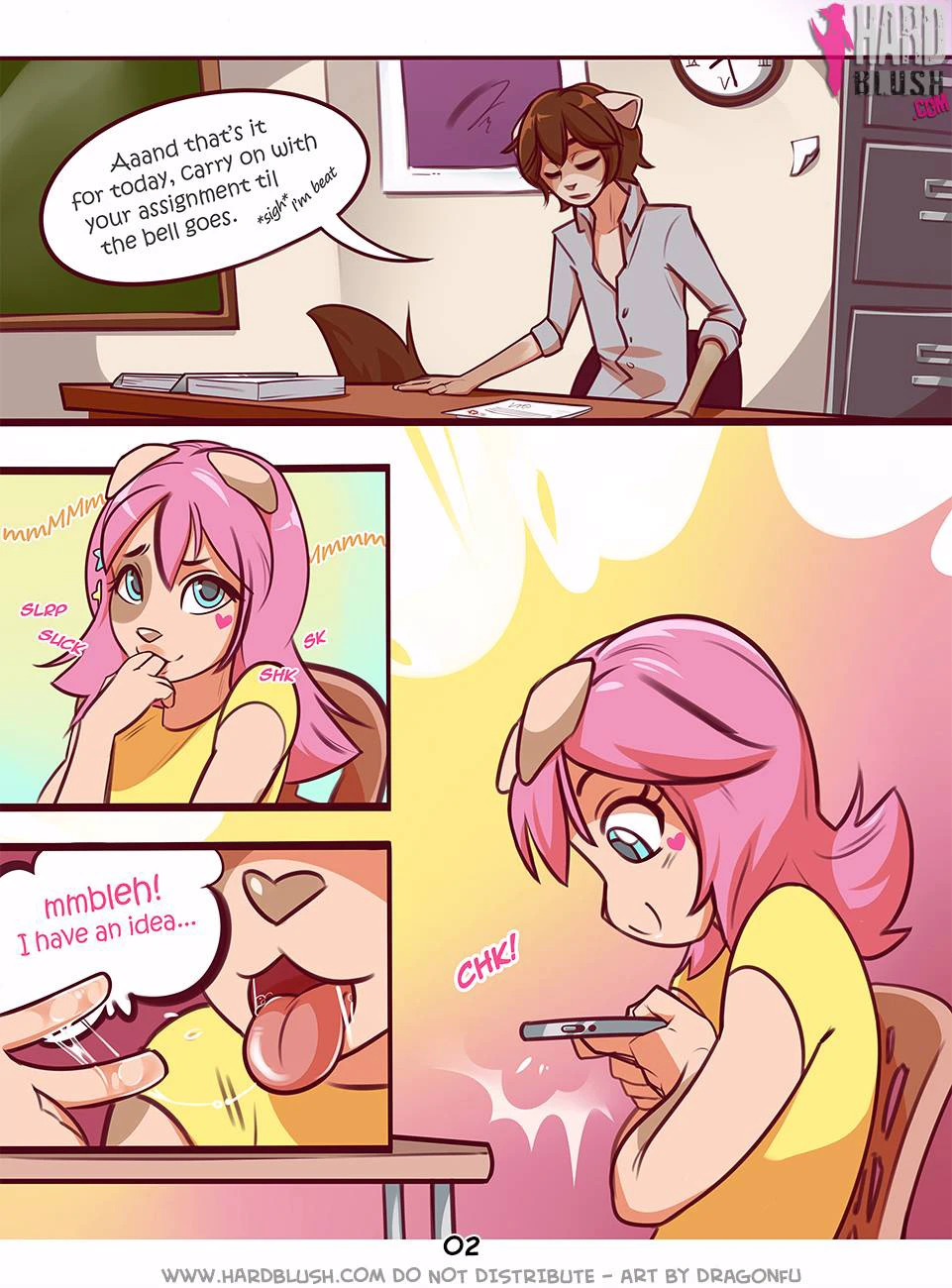 Teacher's Bad Pet — page 1