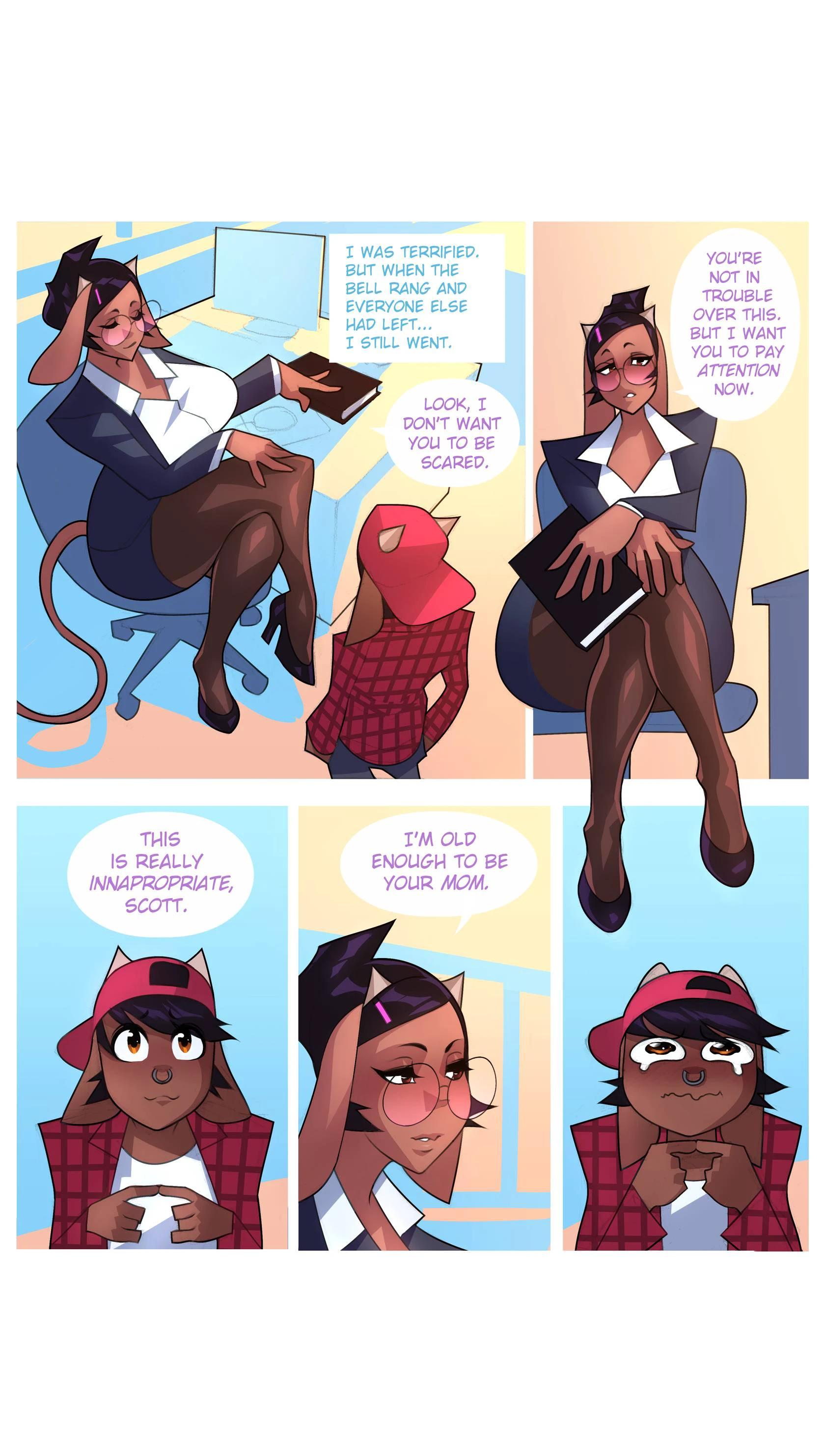Wonderful Cow Teacher Gloria - Pt.1 Love Journal — page 11