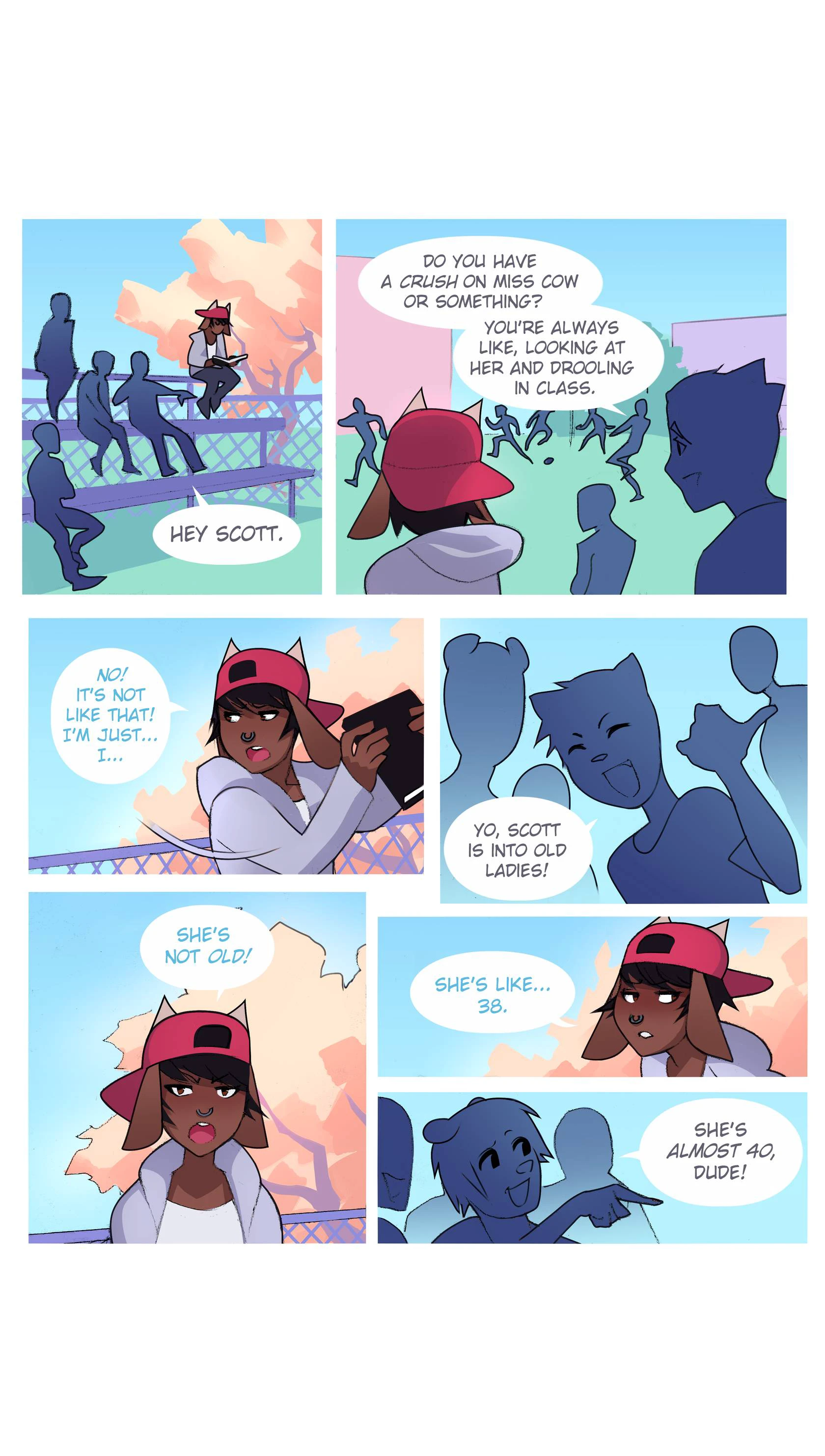 Wonderful Cow Teacher Gloria - Pt.1 Love Journal — page 4