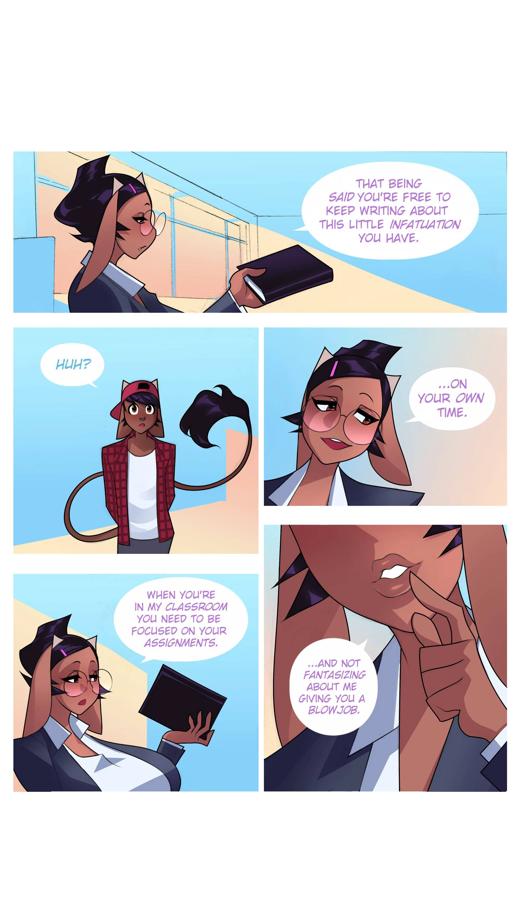 Wonderful Cow Teacher Gloria - Pt.1 Love Journal — page 14
