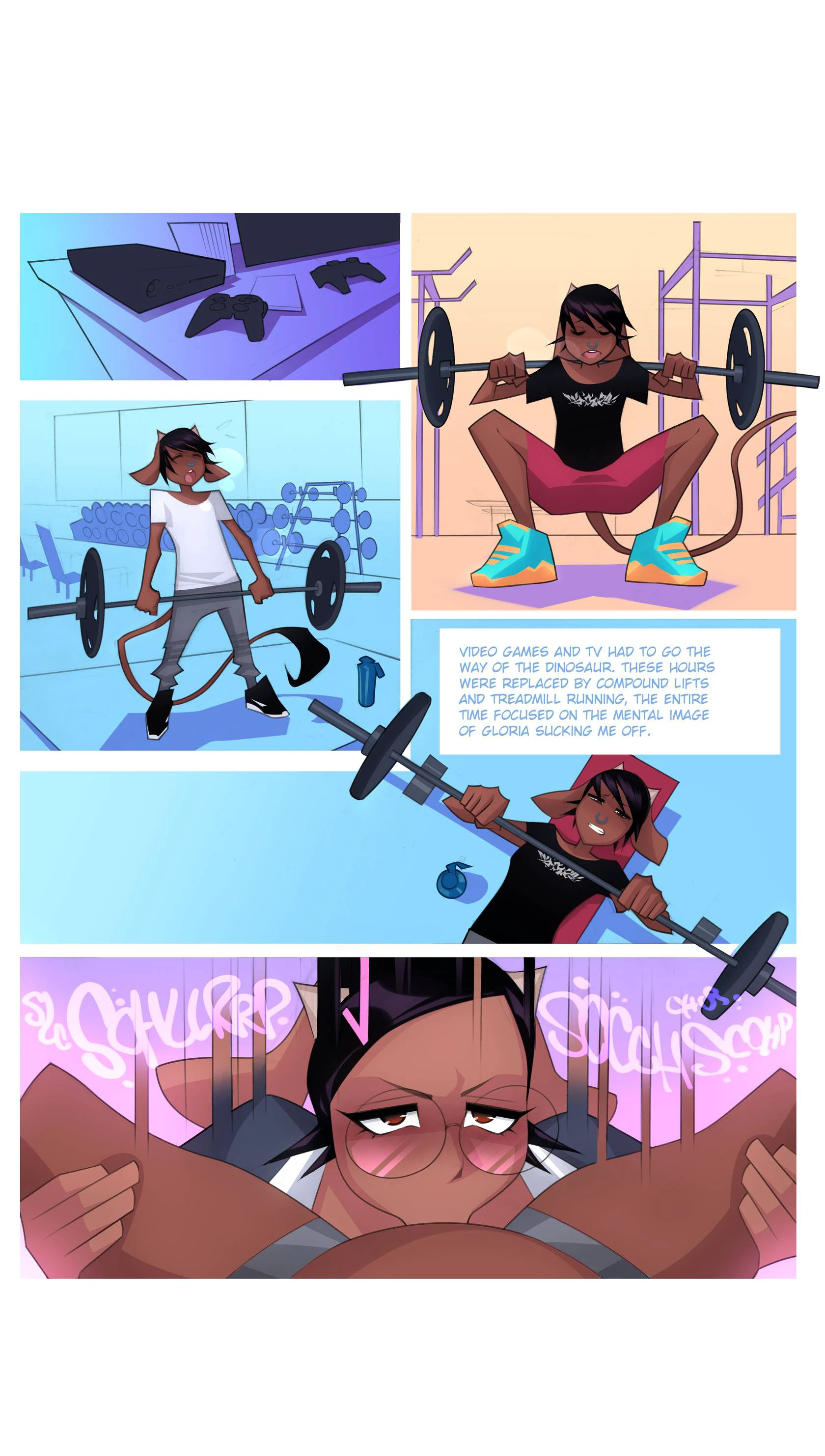 Wonderful Cow Teacher Gloria - Pt.2 Love Lessons — page 16