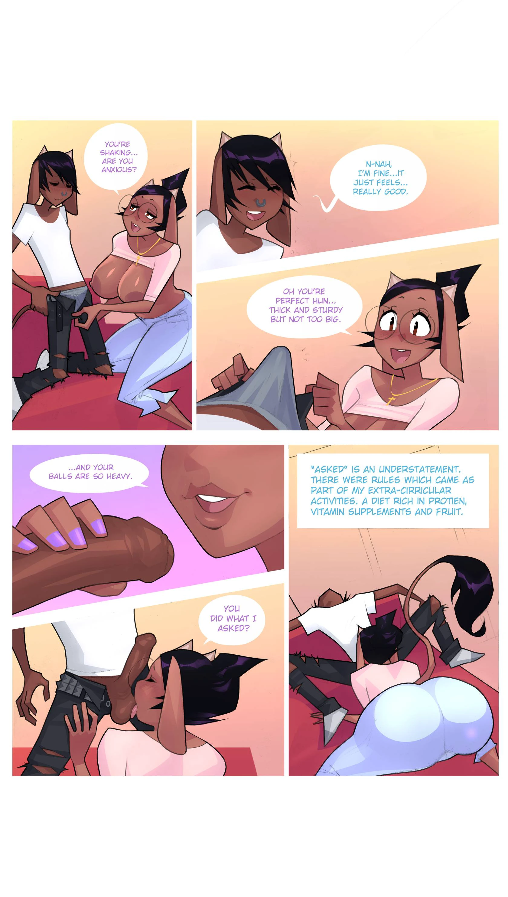 Wonderful Cow Teacher Gloria - Pt.2 Love Lessons — page 6