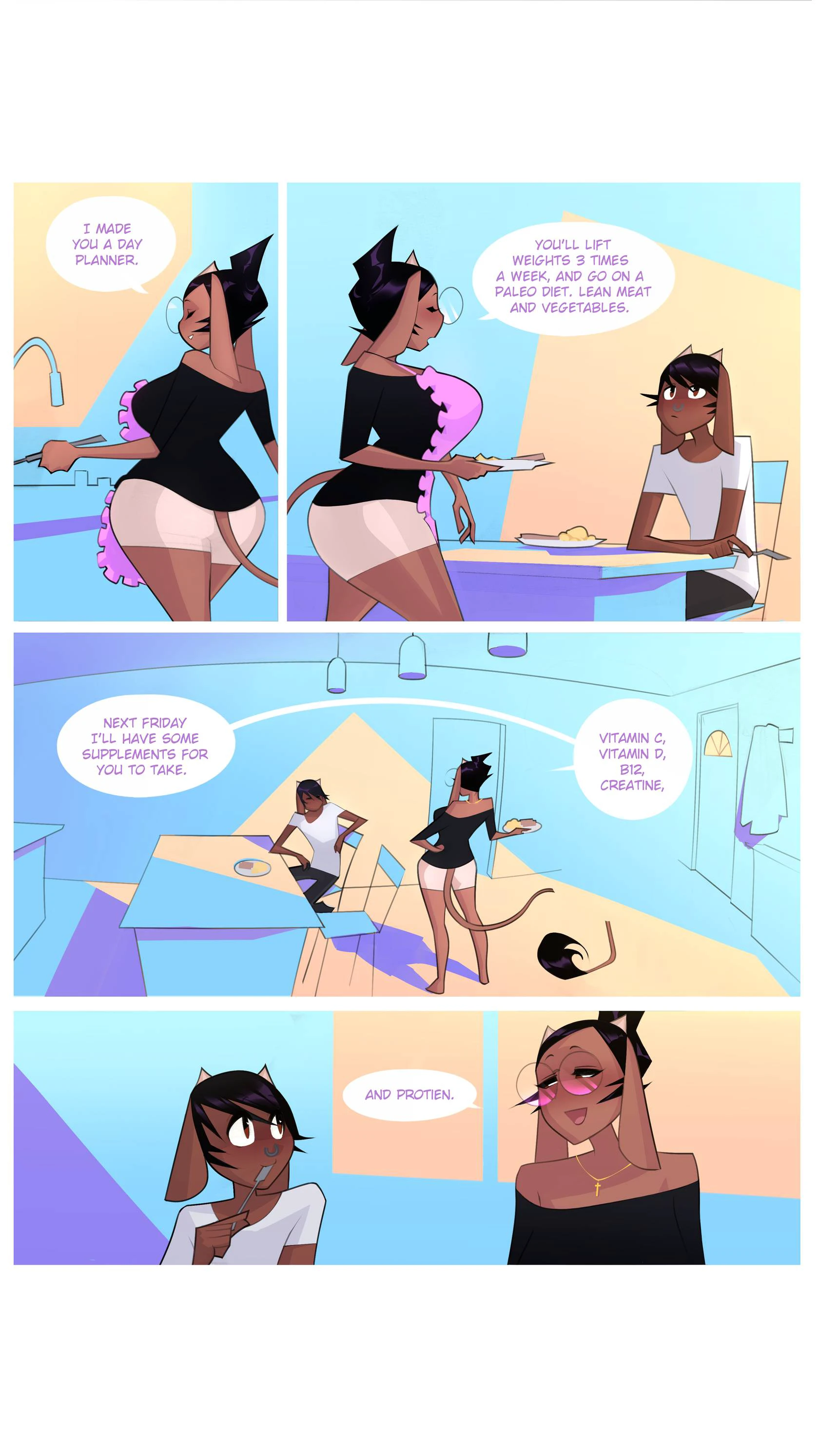 Wonderful Cow Teacher Gloria - Pt.2 Love Lessons — page 12