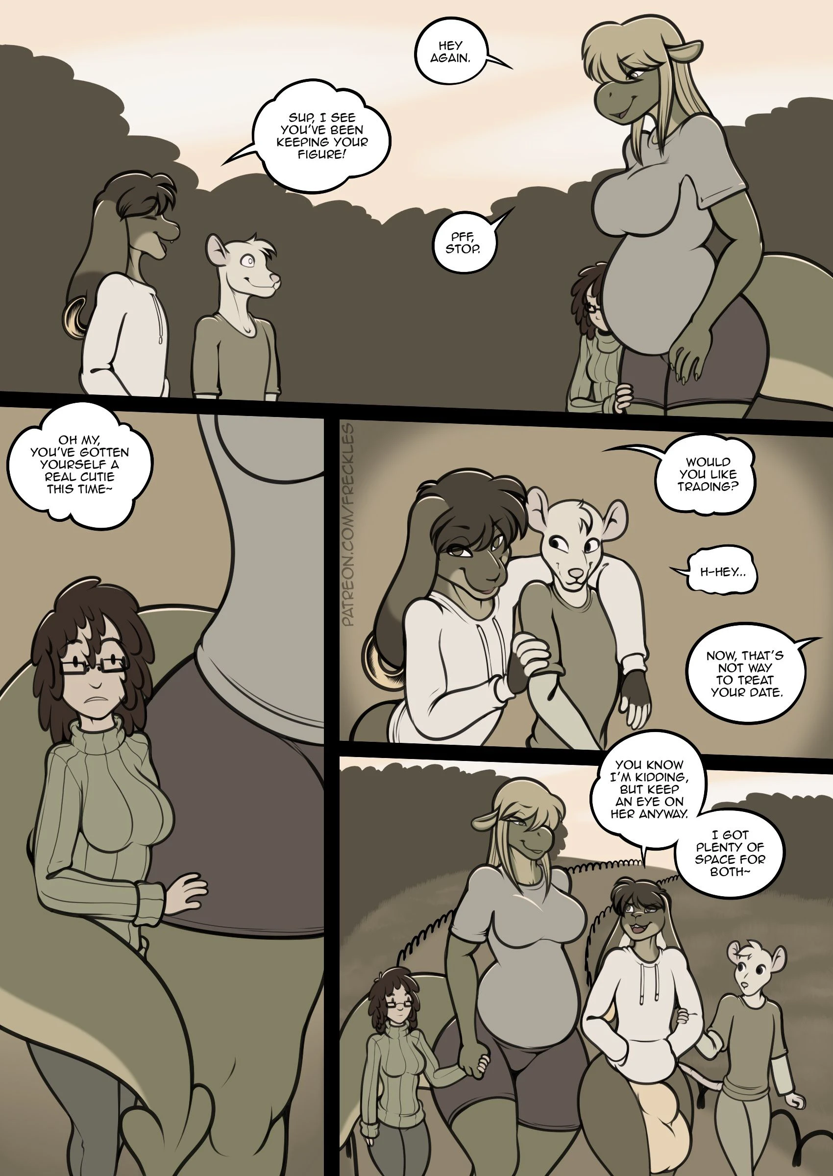 Double Date (Freckles) — page 3