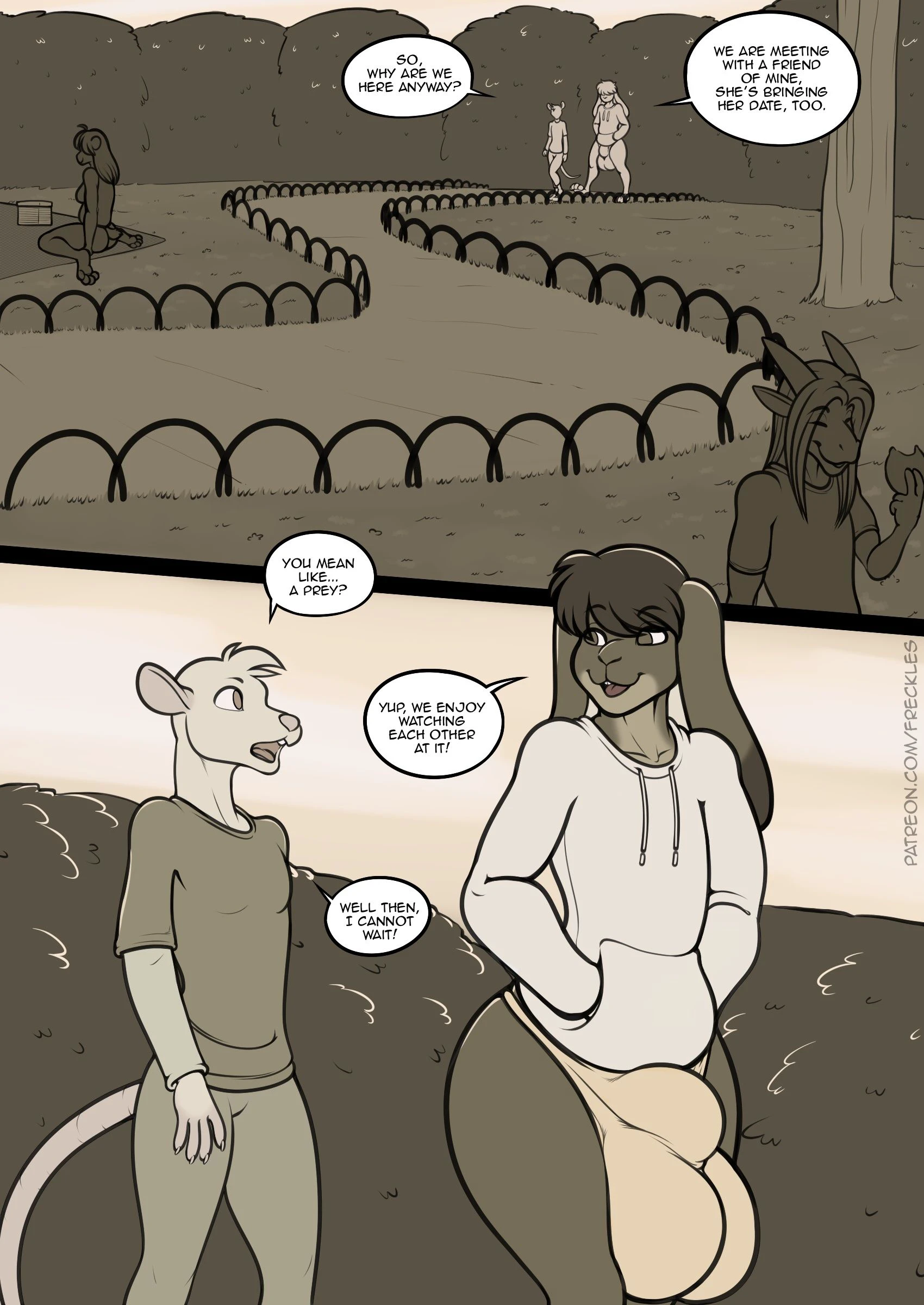 Double Date (Freckles) — page 1