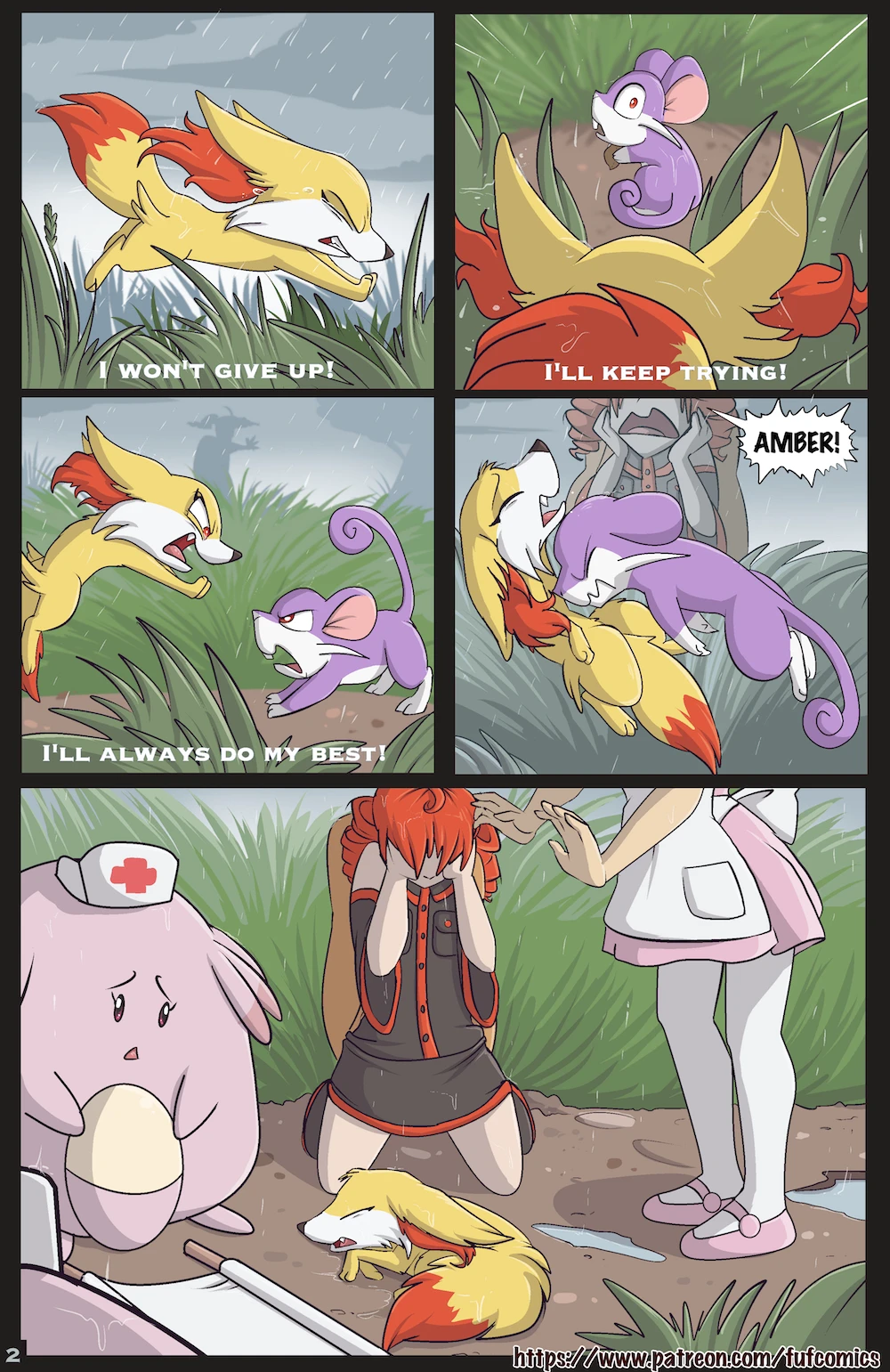 Blazing a Trail — page 2