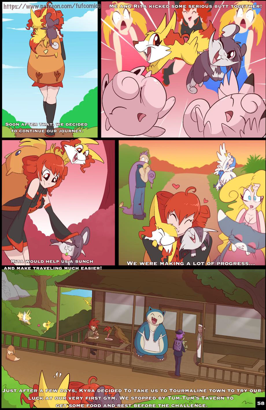 Blazing a Trail — page 58