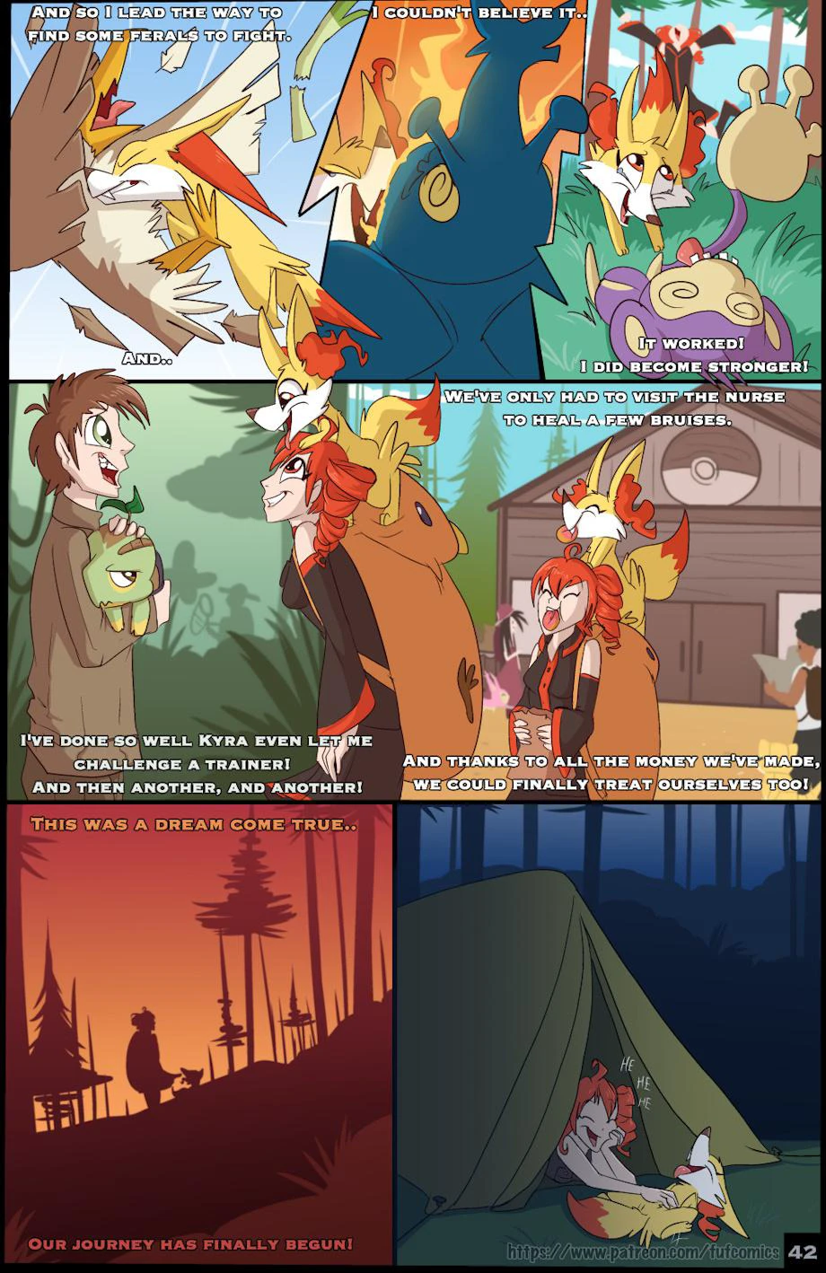 Blazing a Trail — page 42