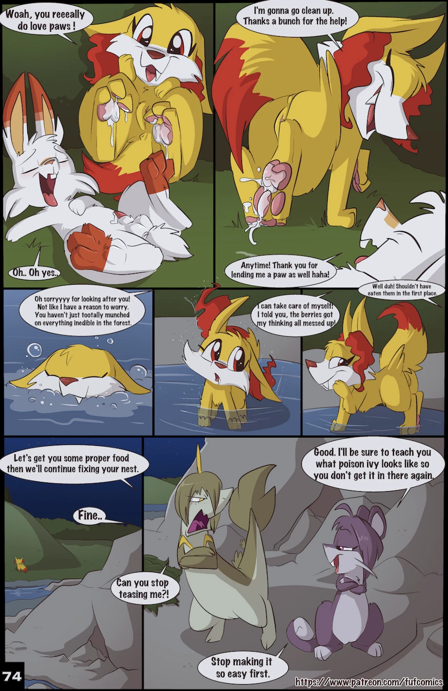 Blazing a Trail — page 74