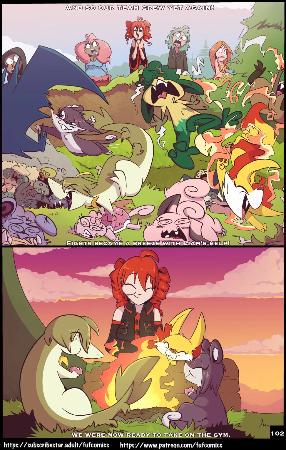 Blazing a Trail — page 102