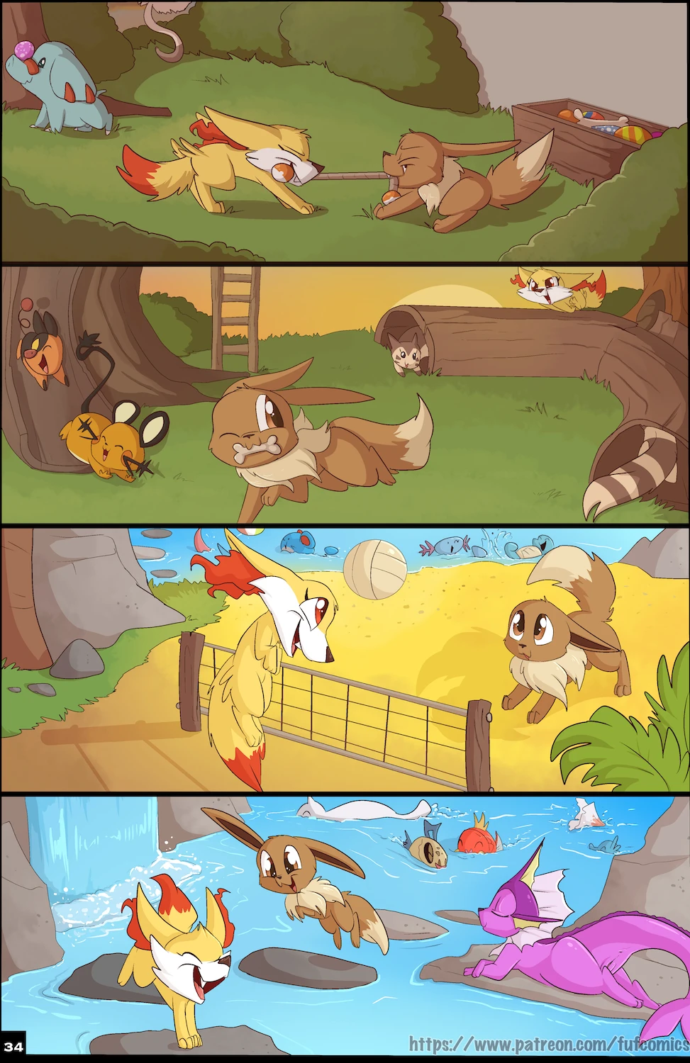 Blazing a Trail — page 34