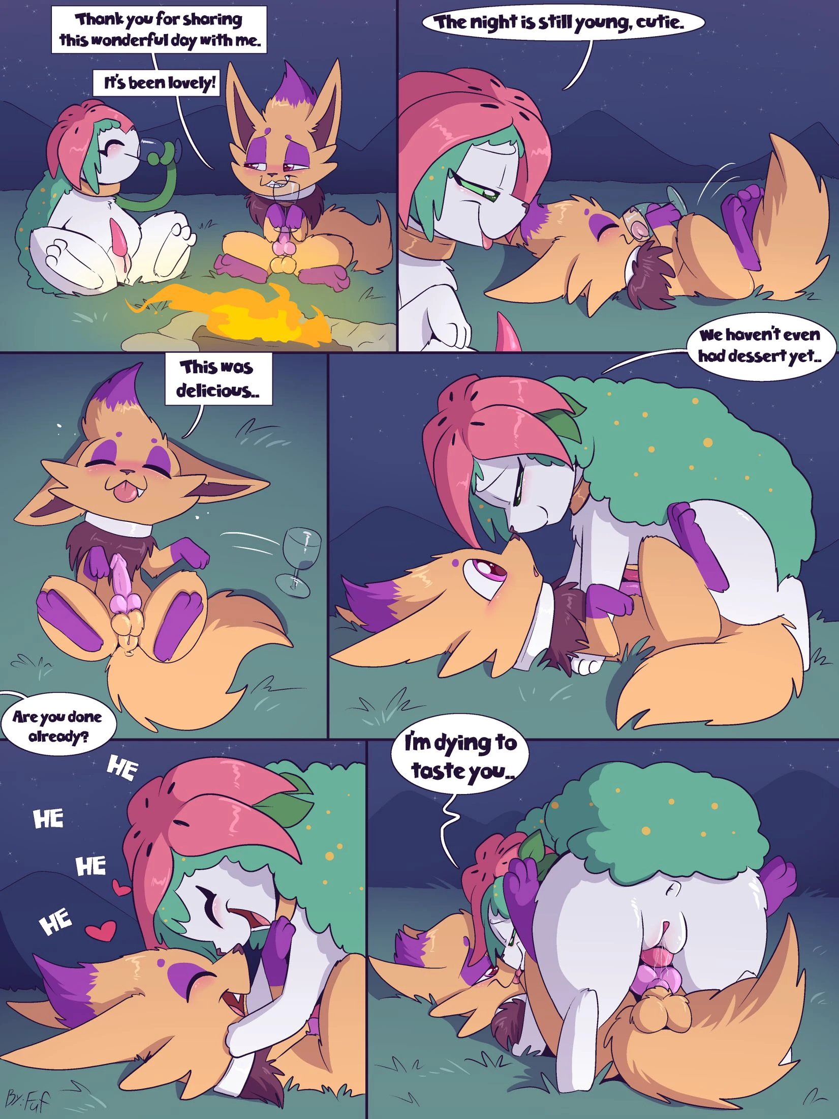 Chip And Meadow's Night Out — page 1