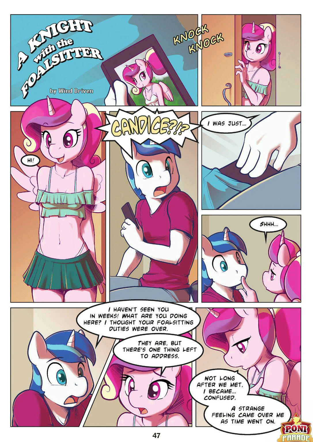 A Knight with the Foalsitter cover