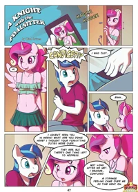 A Knight with the Foalsitter