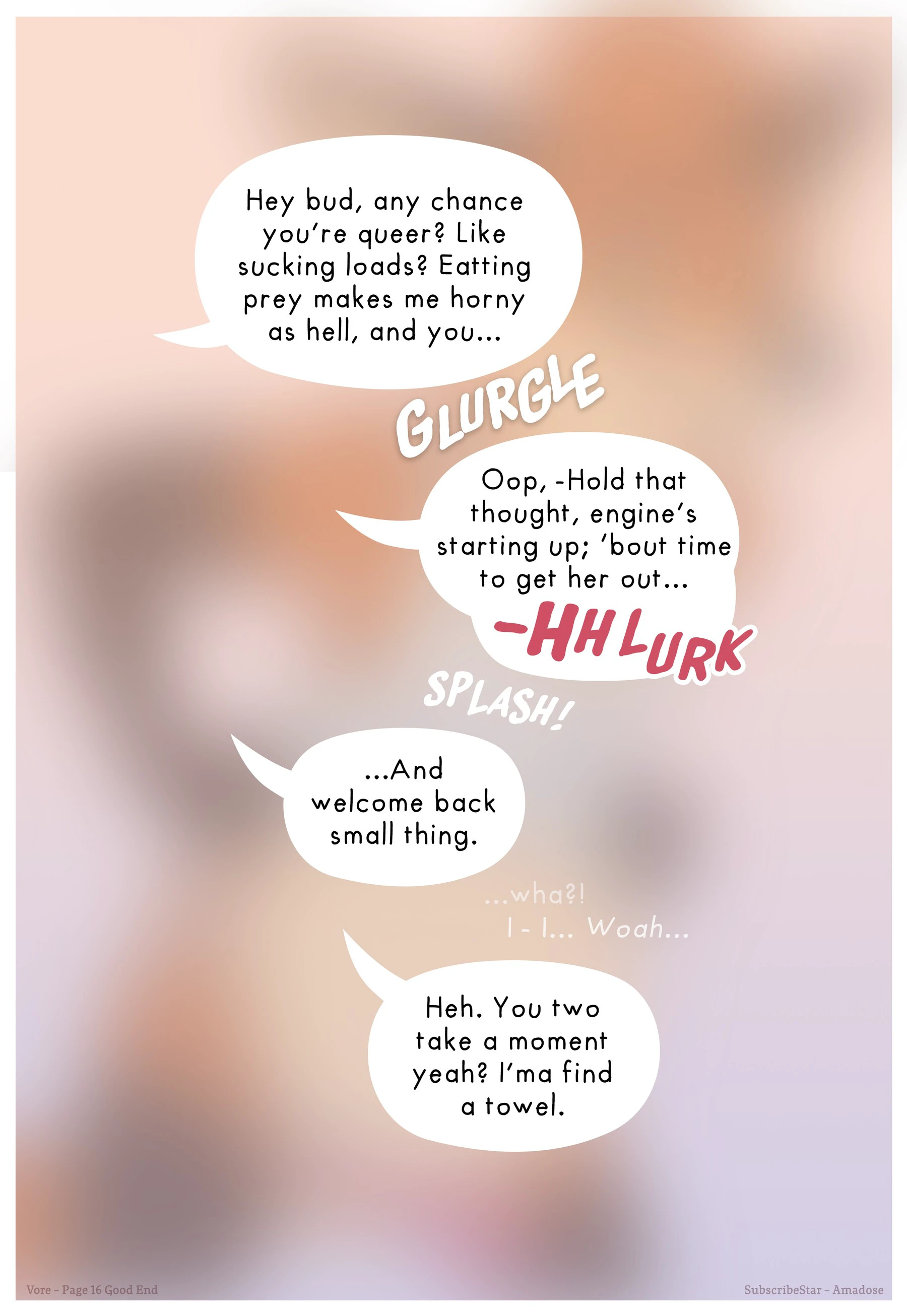 A Vore Cuckolding Comic — page 16
