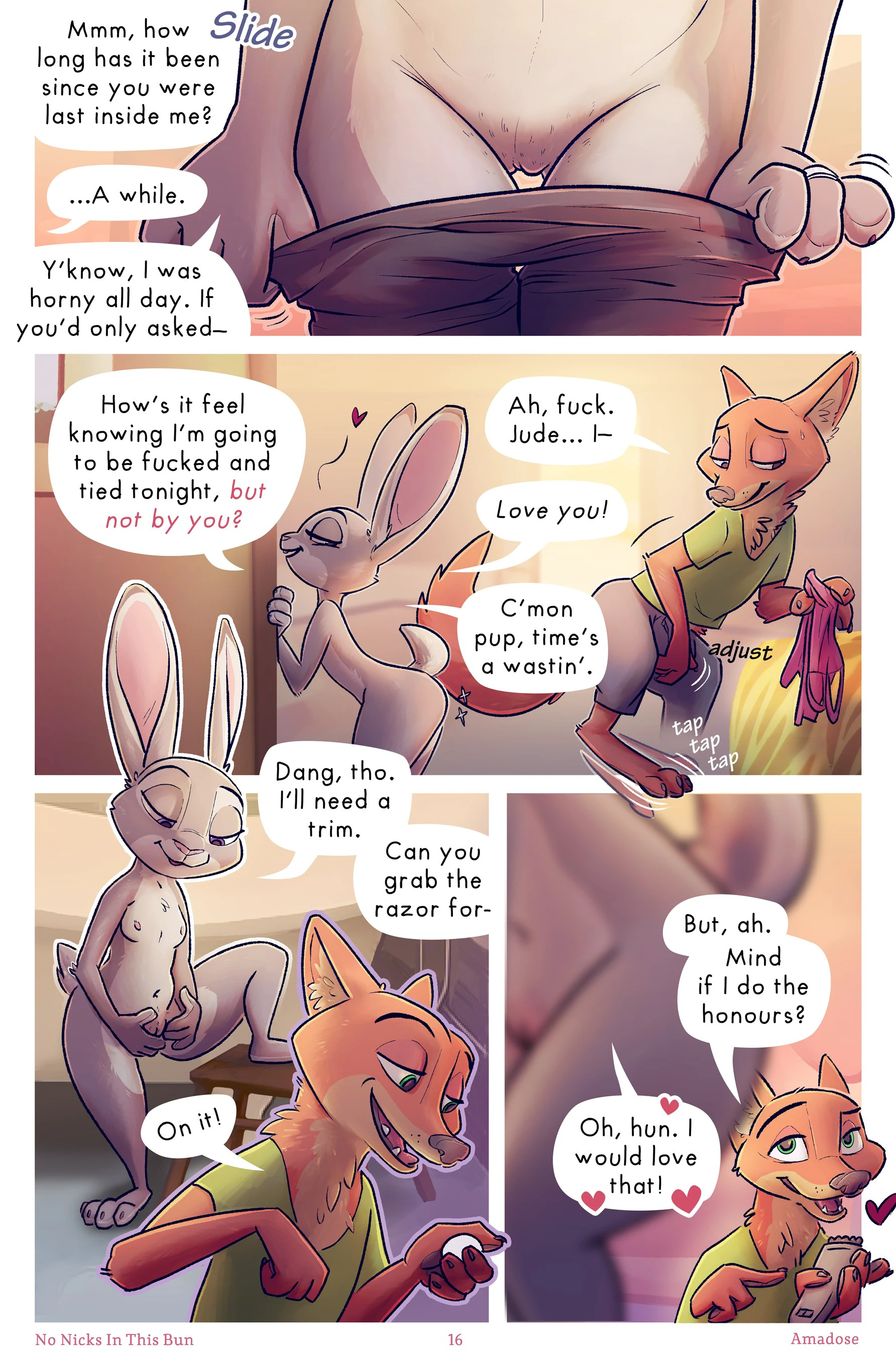 A Zootopia Cucking Comic - No Nicks in This Bun — page 3