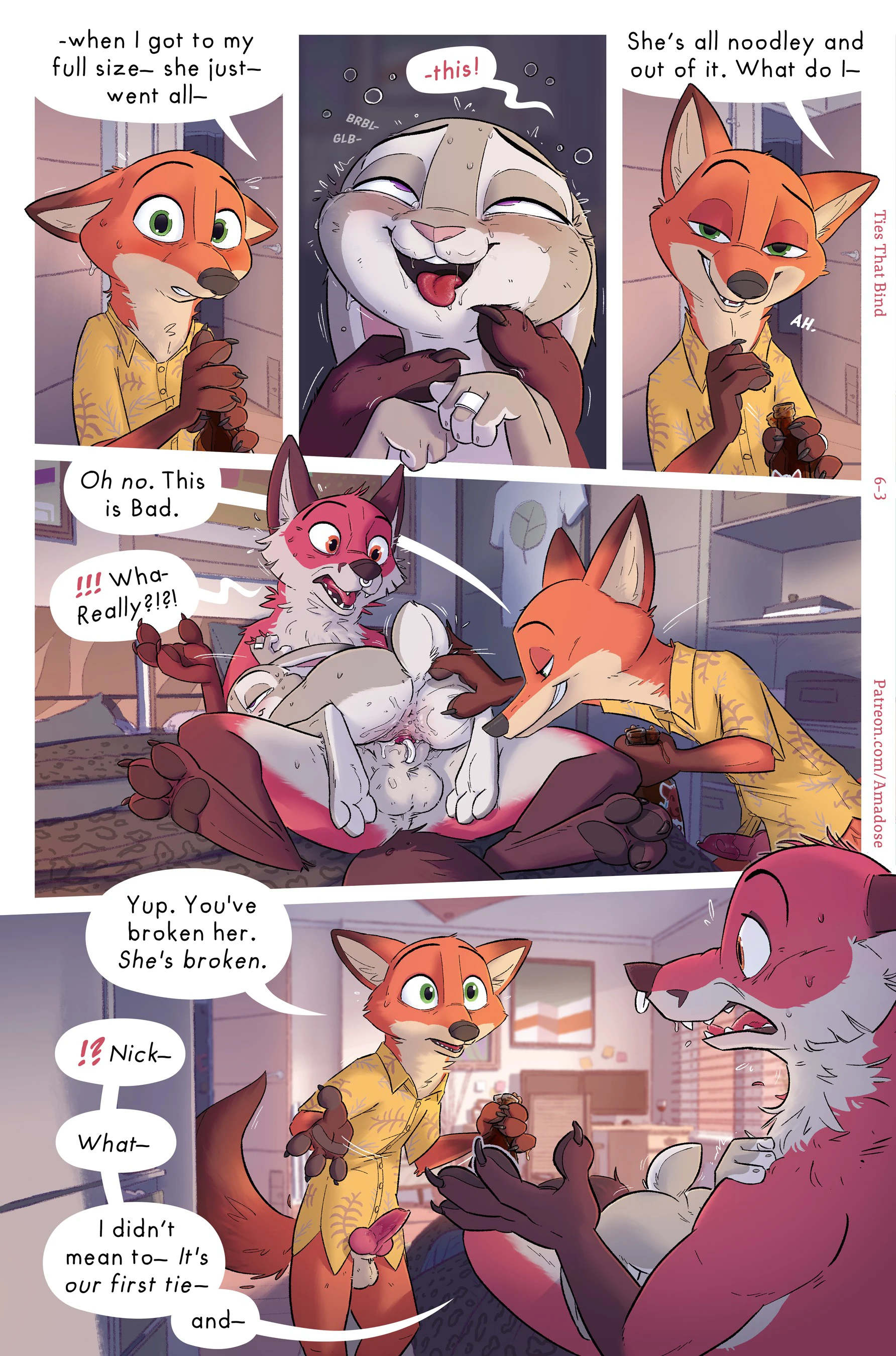 A Zootopia Cucking Comic - Ties That Bind — page 3
